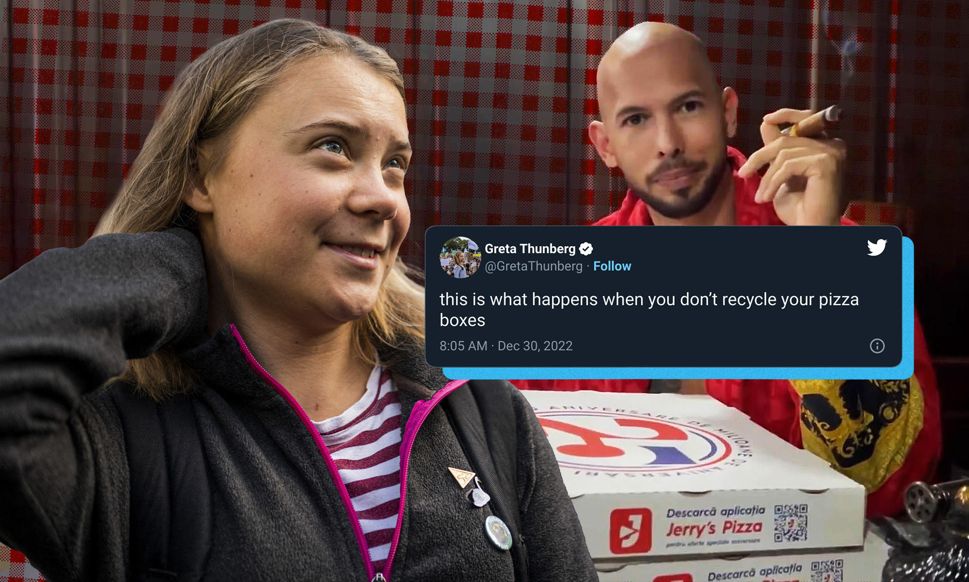 Greta Thunberg can't resist trolling misogynist Andrew Tate after sex trafficking arrest