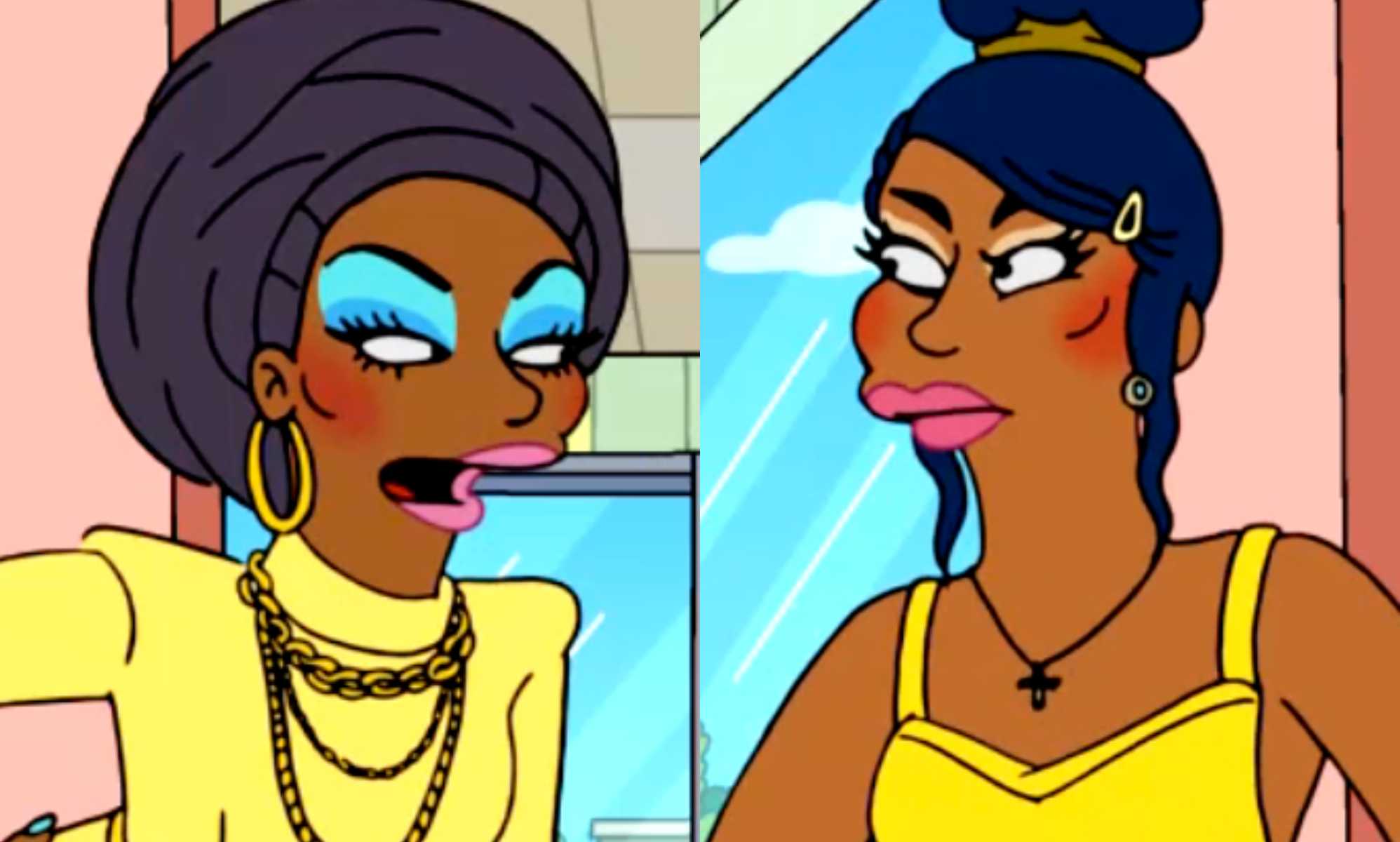 Bob the Drag Queen and Monet X Change are officially joining The Simpsons: 'Legendary'