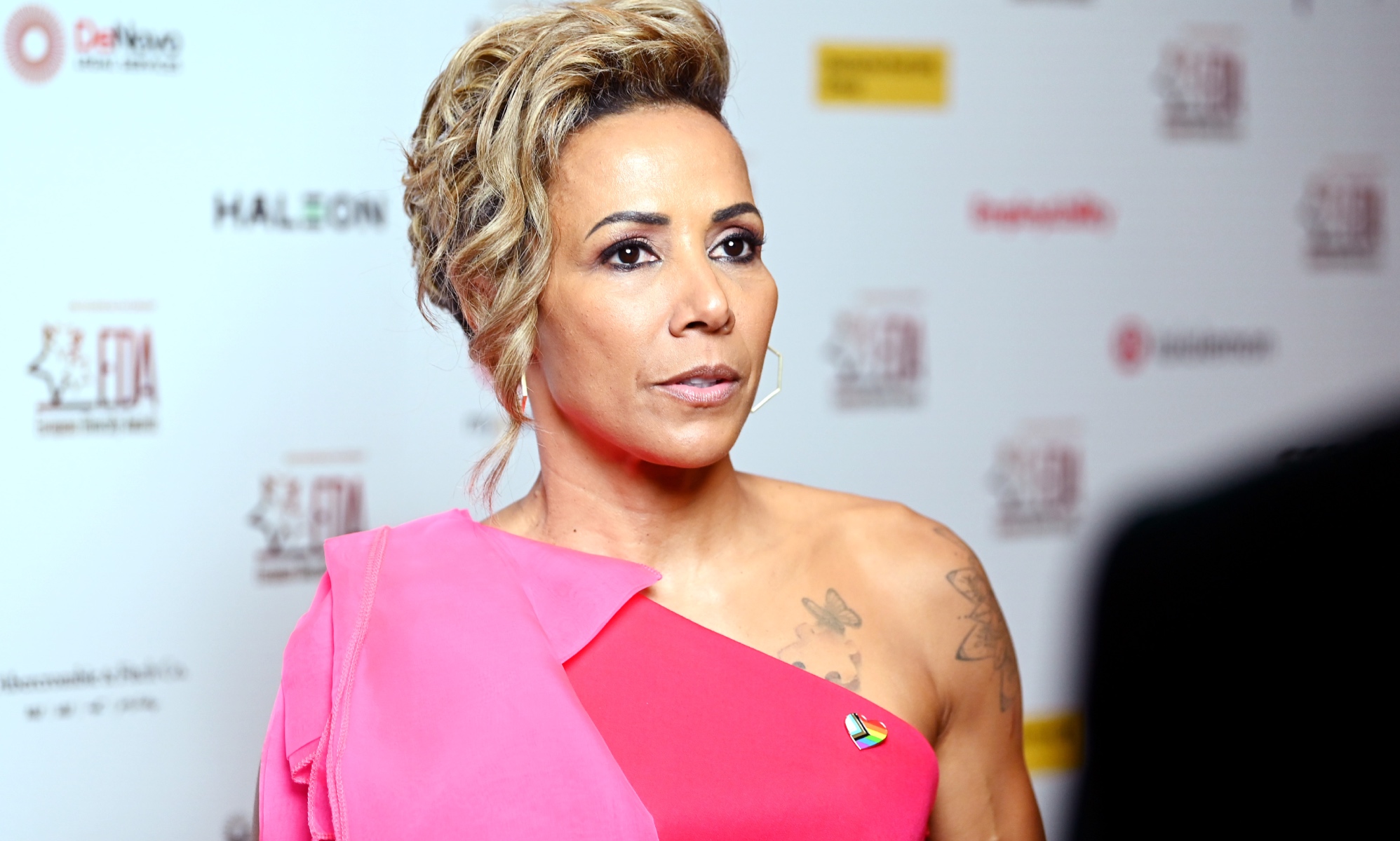 Athlete and ex-soldier Dame Kelly Holmes feared being outed while in the military. (Getty)