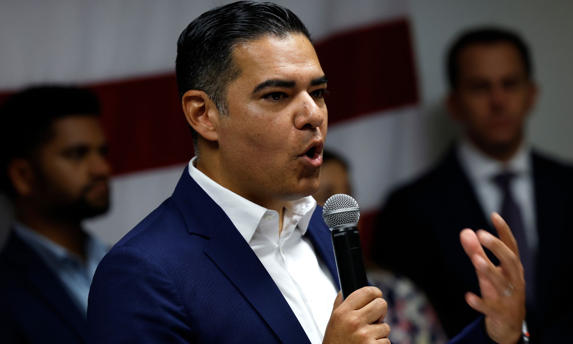Gay Democrat Robert Garcia explains why he'll be sworn into Congress on a Superman comic