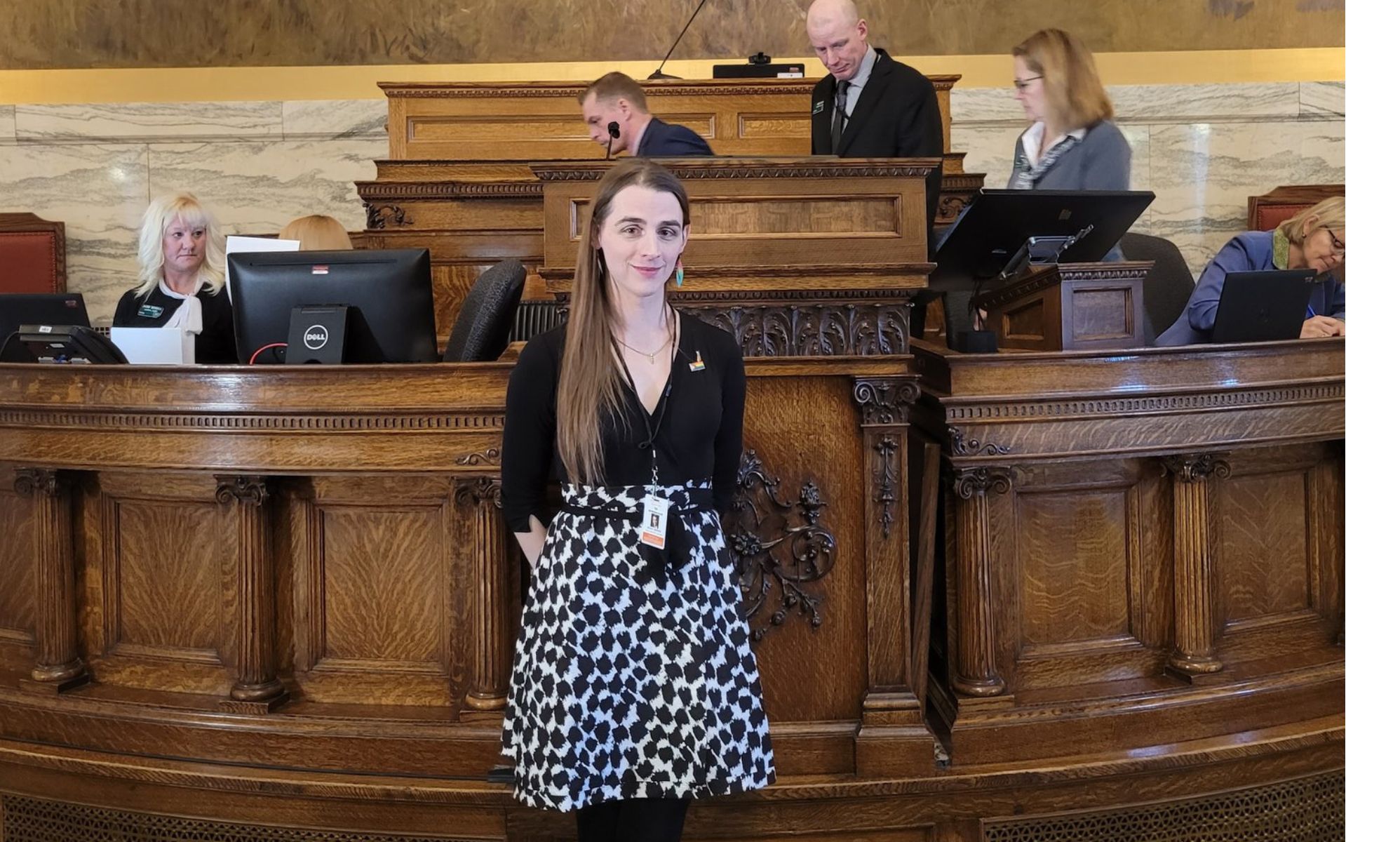 Trailblazing politician Zooey Zephyr sworn in as Montana's first trans lawmaker