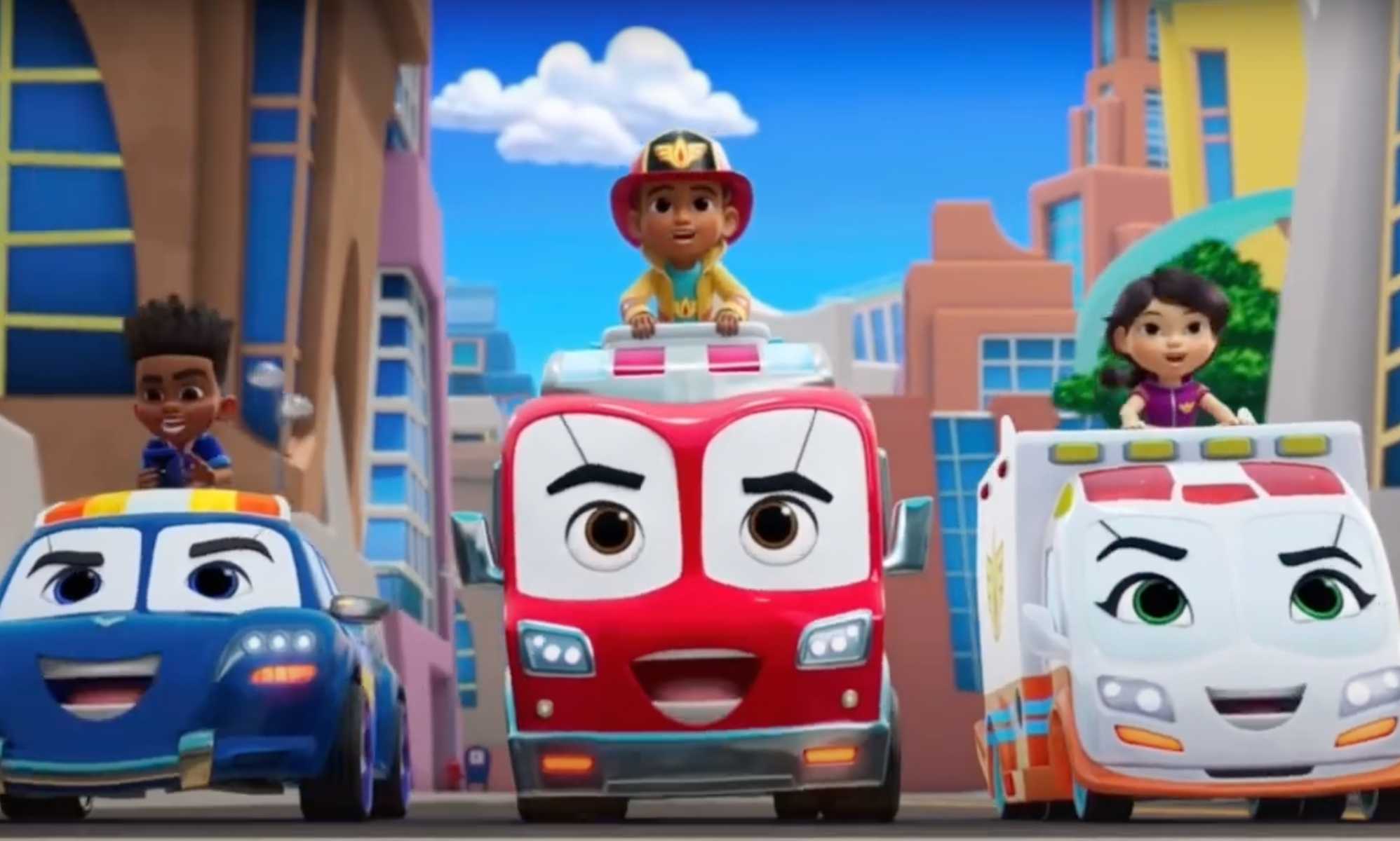 Anti-LGBTQ+ One Million Moms rages over Disney cartoon with talking fire trucks and lesbian mums