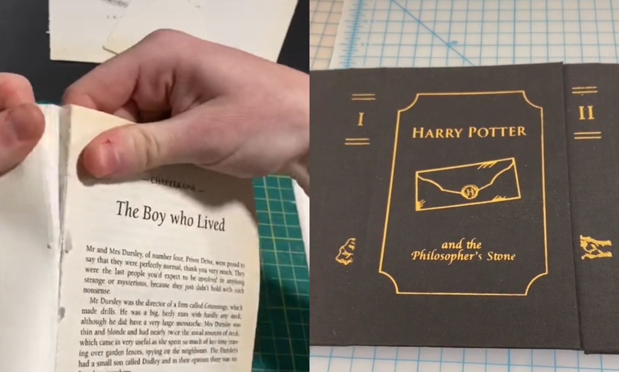 Trans artist resells Harry Potter books with JK Rowling's name removed – and it's genius