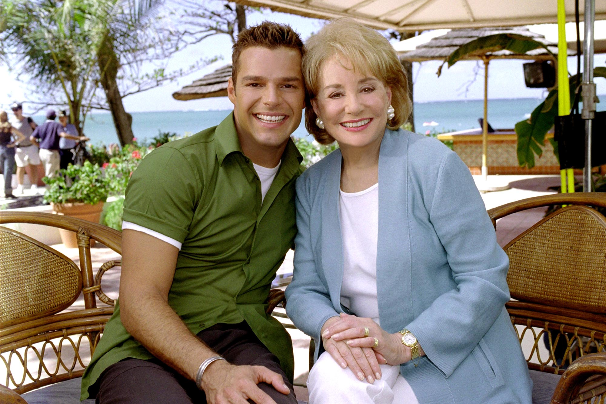 Late US journalist Barbara Walters said she regretted pushing Ricky Martin to come out as gay