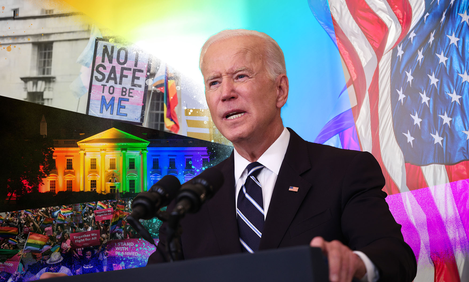 Joe Biden issues powerful trans rights proclamation: 'these attacks are un-American and must end'