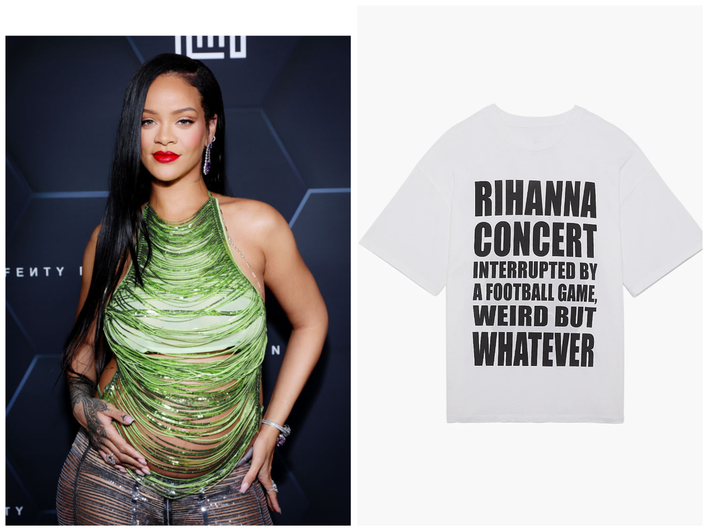 Rihanna's Savage X Fenty drops an instantly iconic Super Bowl-inspired range