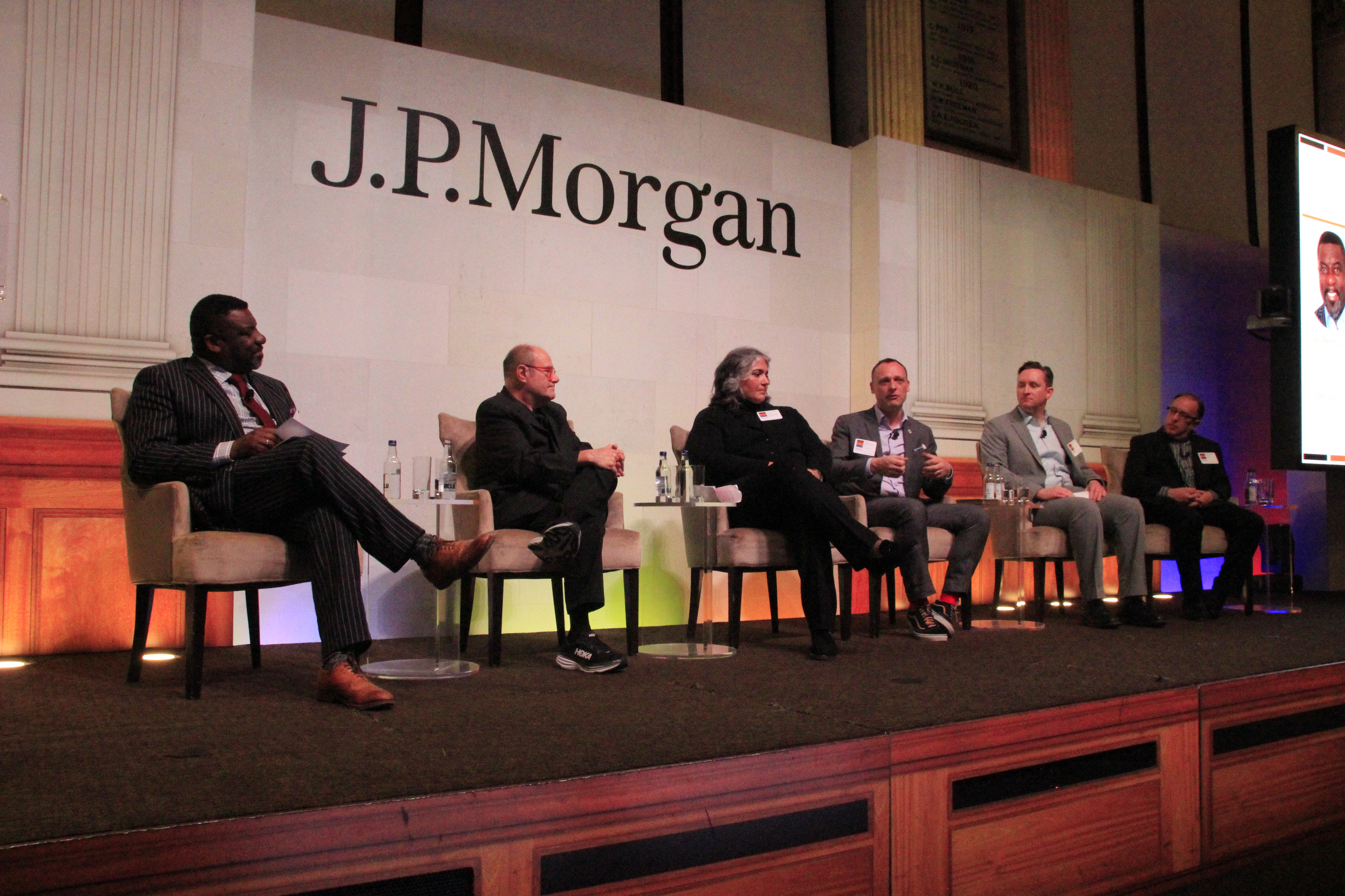 Left-right: Cecil Peters, Mark Segal, Diana Rodriguez, Joseph Galliano-Doig, Patrick Sammon and Bennett Singer