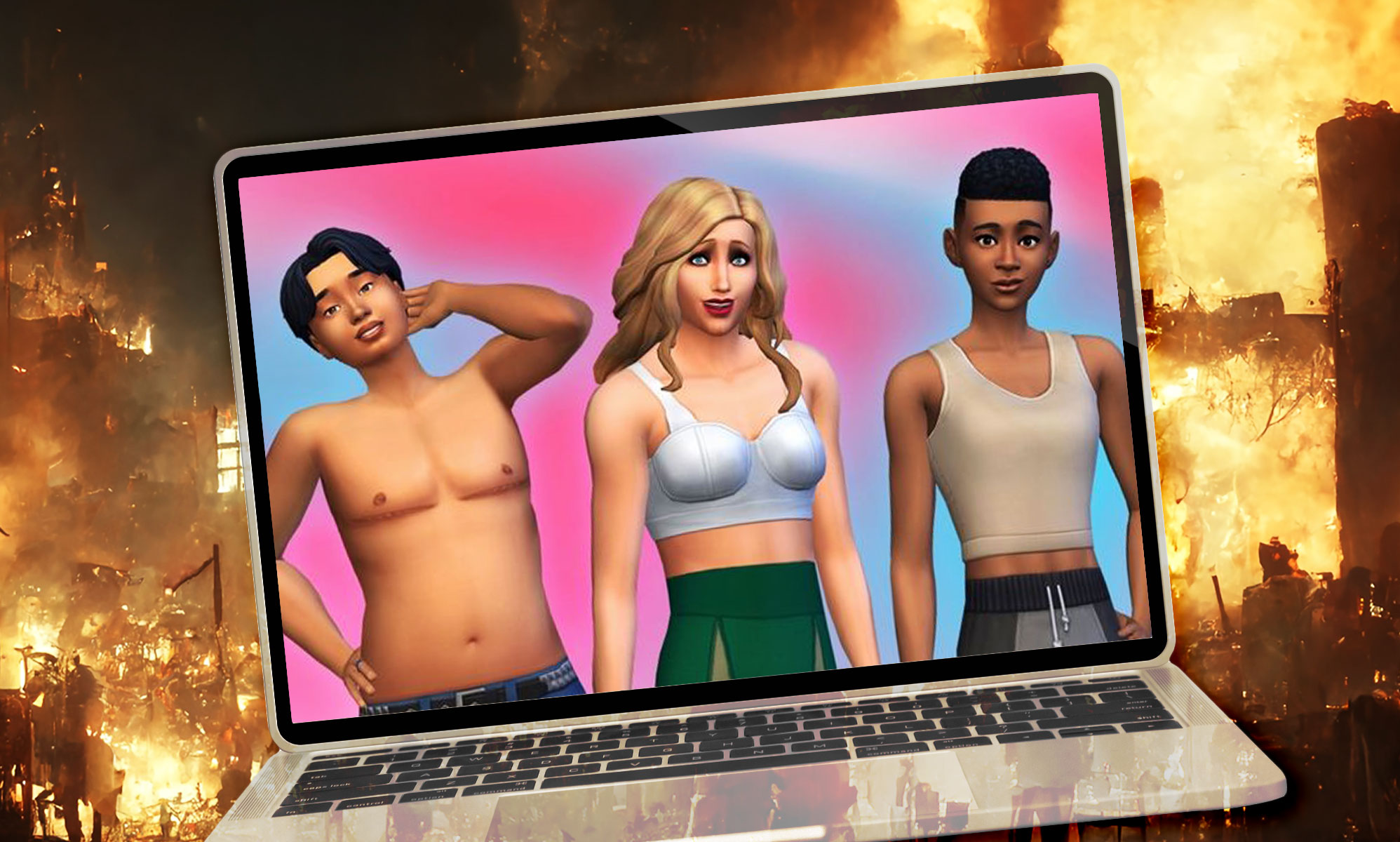 Religious zealots reckon The Sims' new trans characters are about to bring on the apocalypse