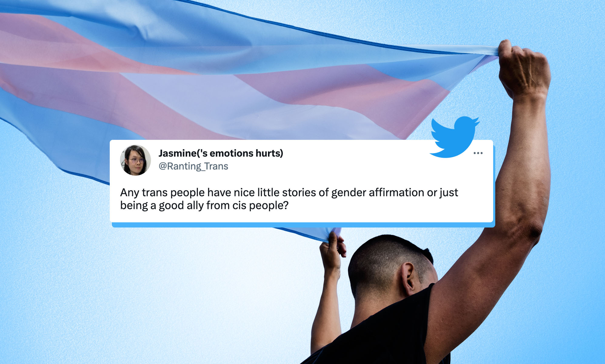 Trans people share small but powerful acts of allyship and it's just joyful
