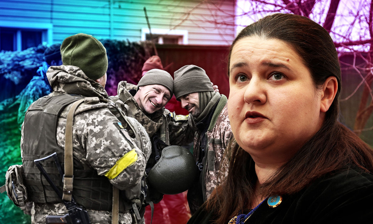 Ukraine ambassador makes historic stand with 'inseparable' LGBTQ+ community and brave queer soldiers