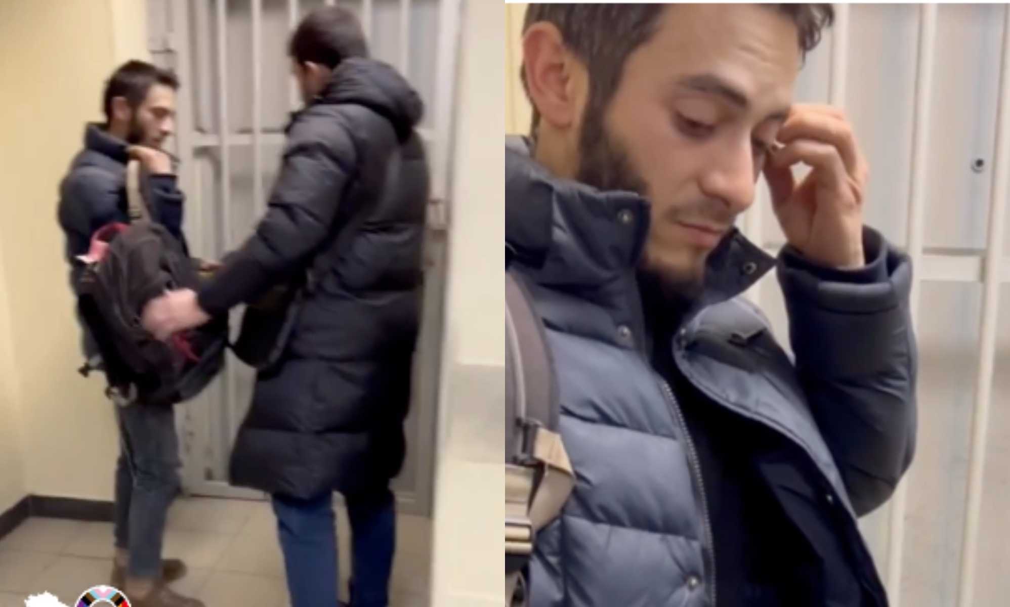 Gay Chechen refugee arrested in Russia after returning for father’s funeral faces ‘mortal danger’