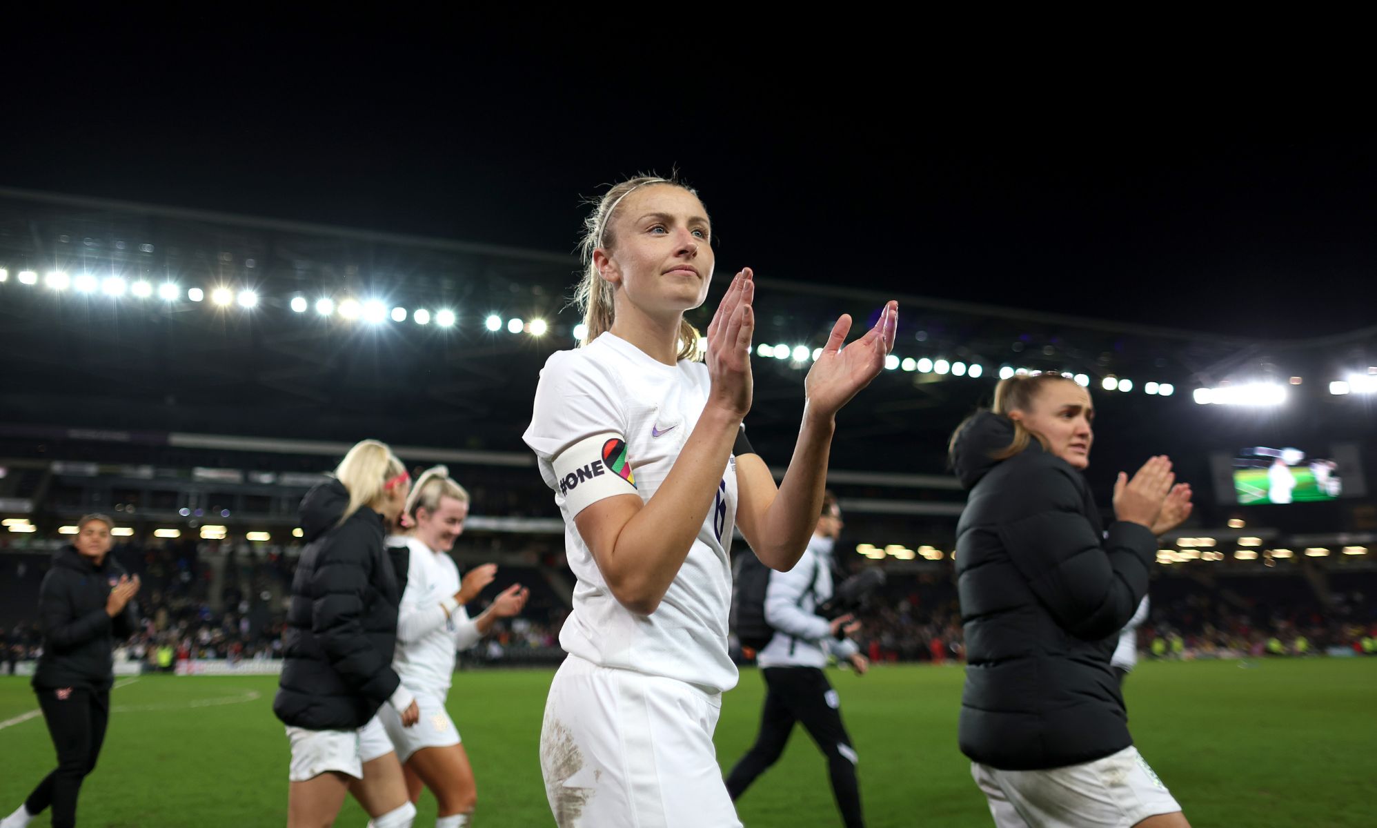 England captain Leah Williamson says Lionesses want to wear OneLove armband at 2023 World Cup