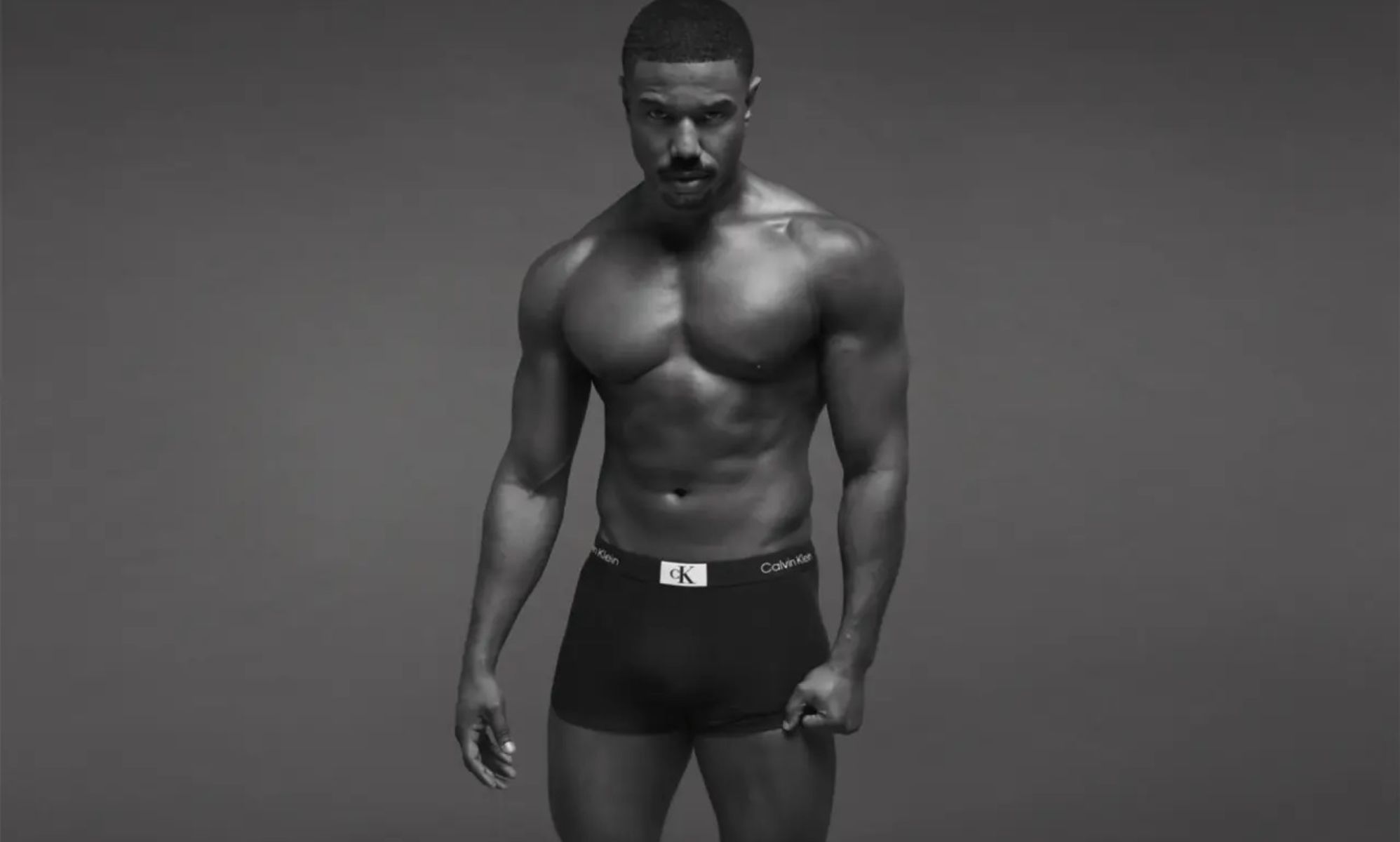 Michael B. Jordan strips off for his first Calvin Klein campaign – and fans are collectively thirsty