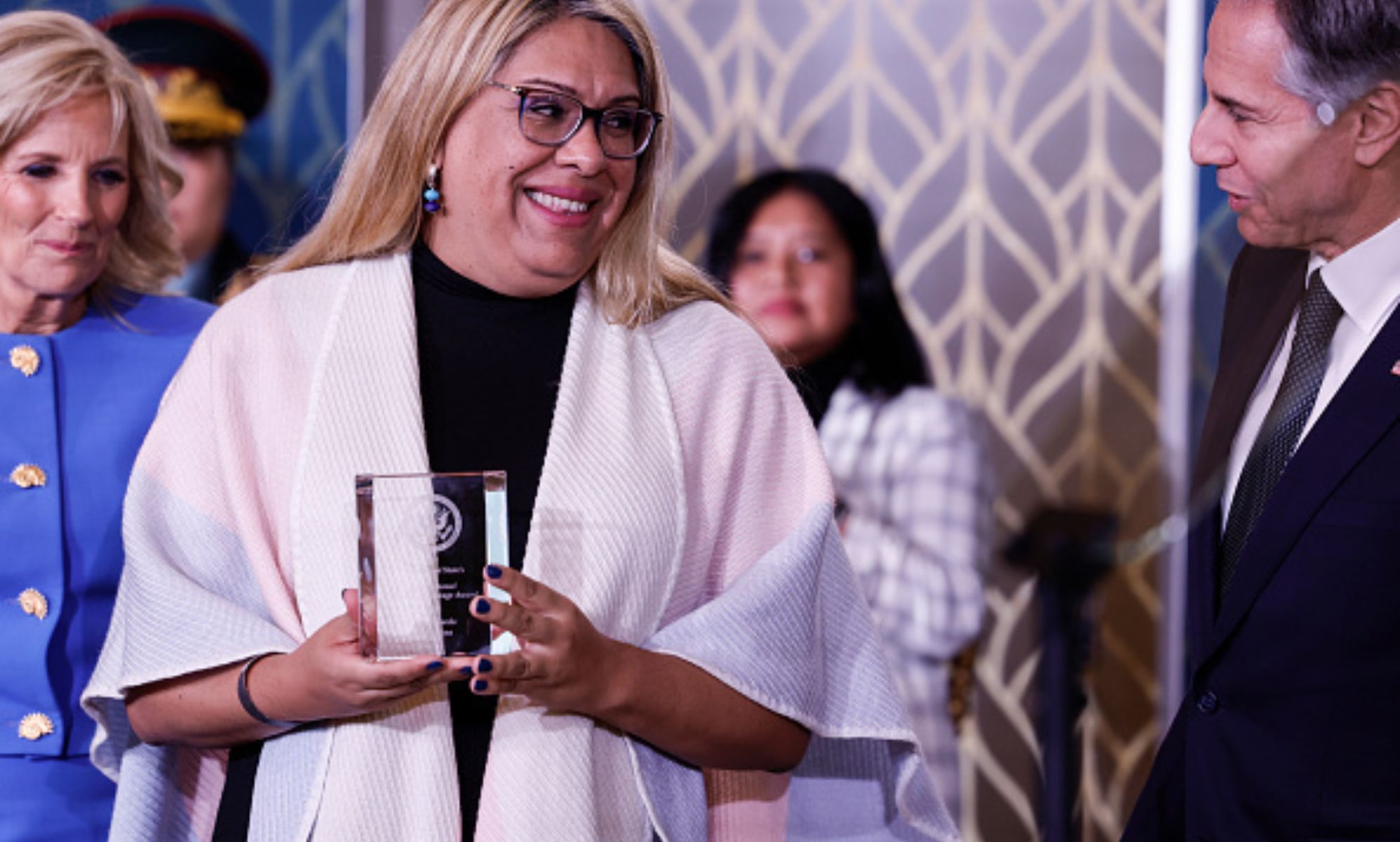 Jill Biden honoured a trans woman on International Women's Day and conservatives are absolutely furious