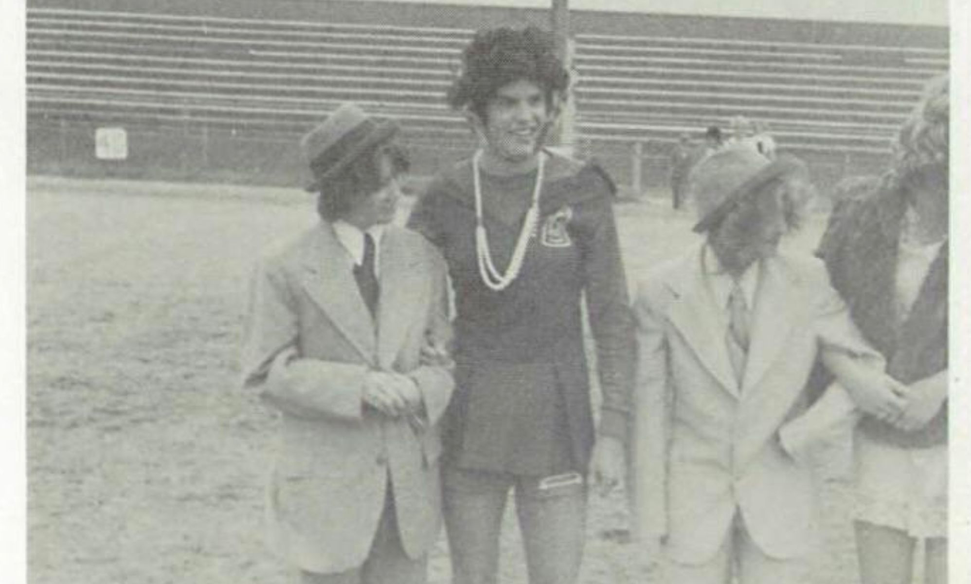 An image of what appears to be Bill Lee cross-dressing.