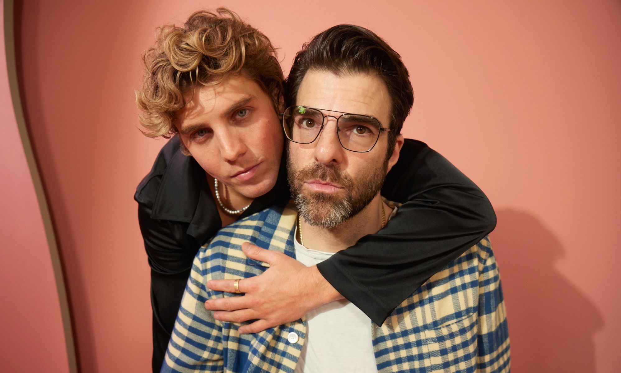Lukas Gage is a 'sex-positive twink' to Zachary Quinto's 'rich zaddy' in new queer comedy Down Low