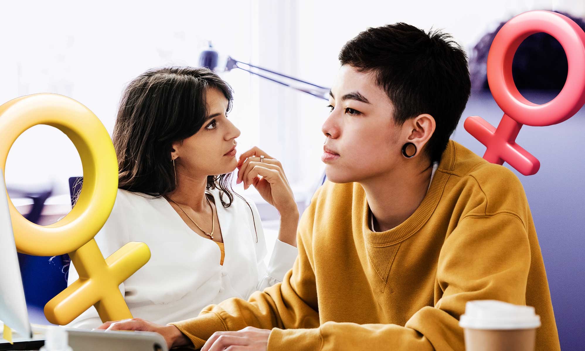 Pay gaps, misogyny and homophobia: How queer women and non-binary folk are fighting for equality at work