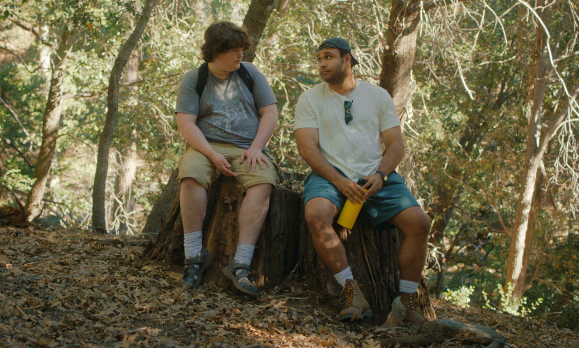 Still of Jamie and Dan in film Big Boys.