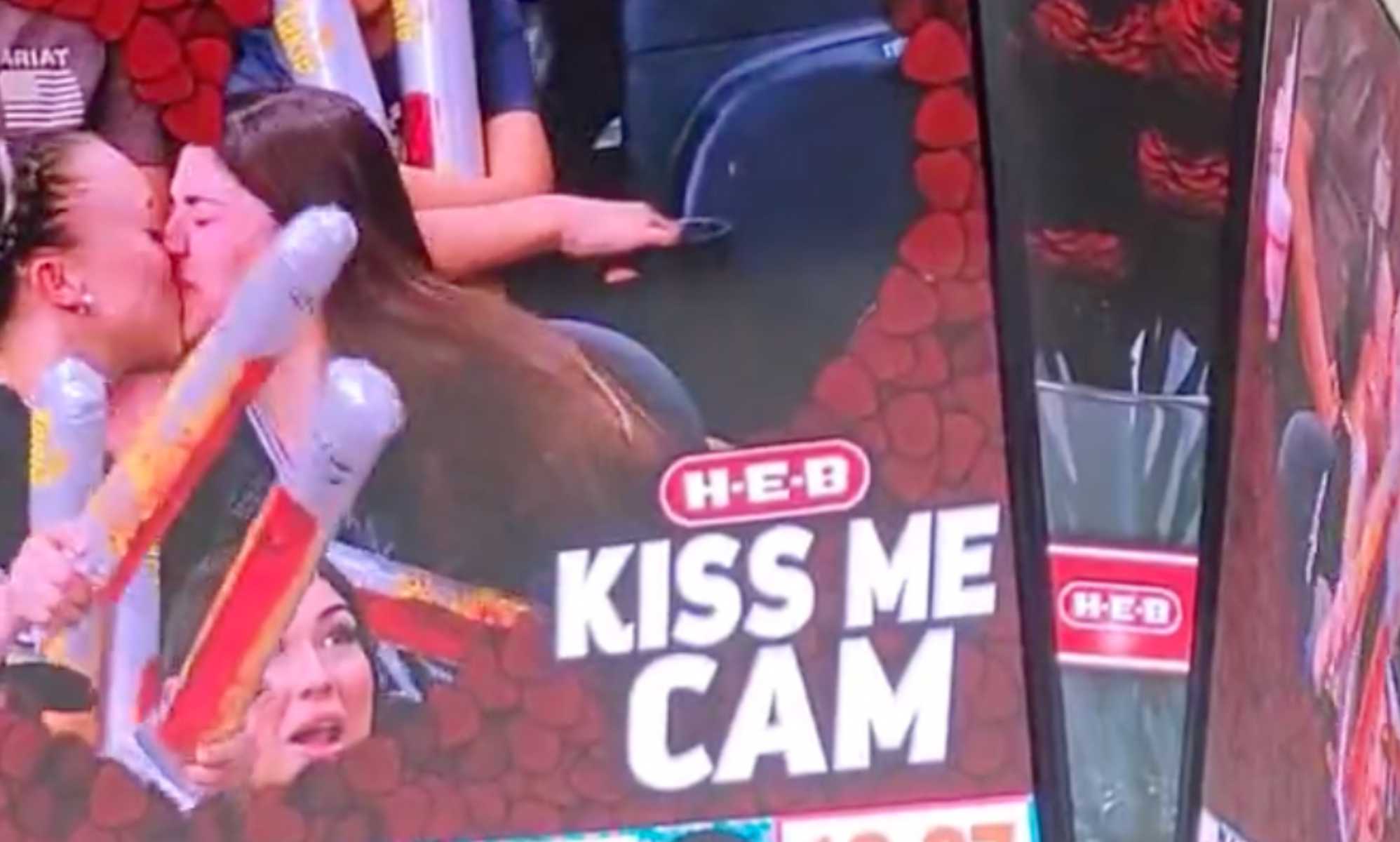 Adorable same-sex couple caught on San Antonio Spurs' kiss cam: 'Step towards love and acceptance'