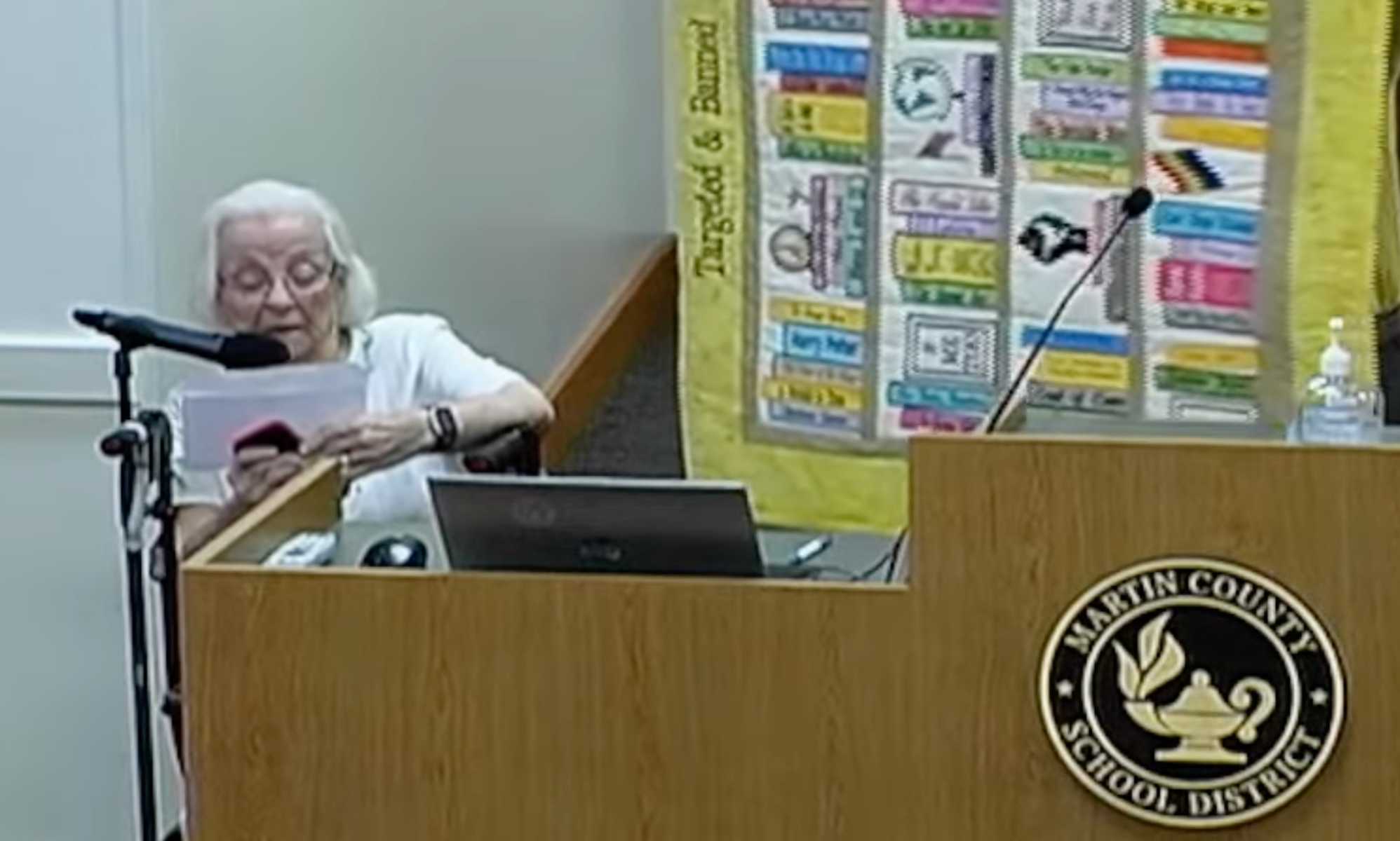 Grandmother, 100, who lost husband in World War II fighting Nazis, condemns Florida book bans