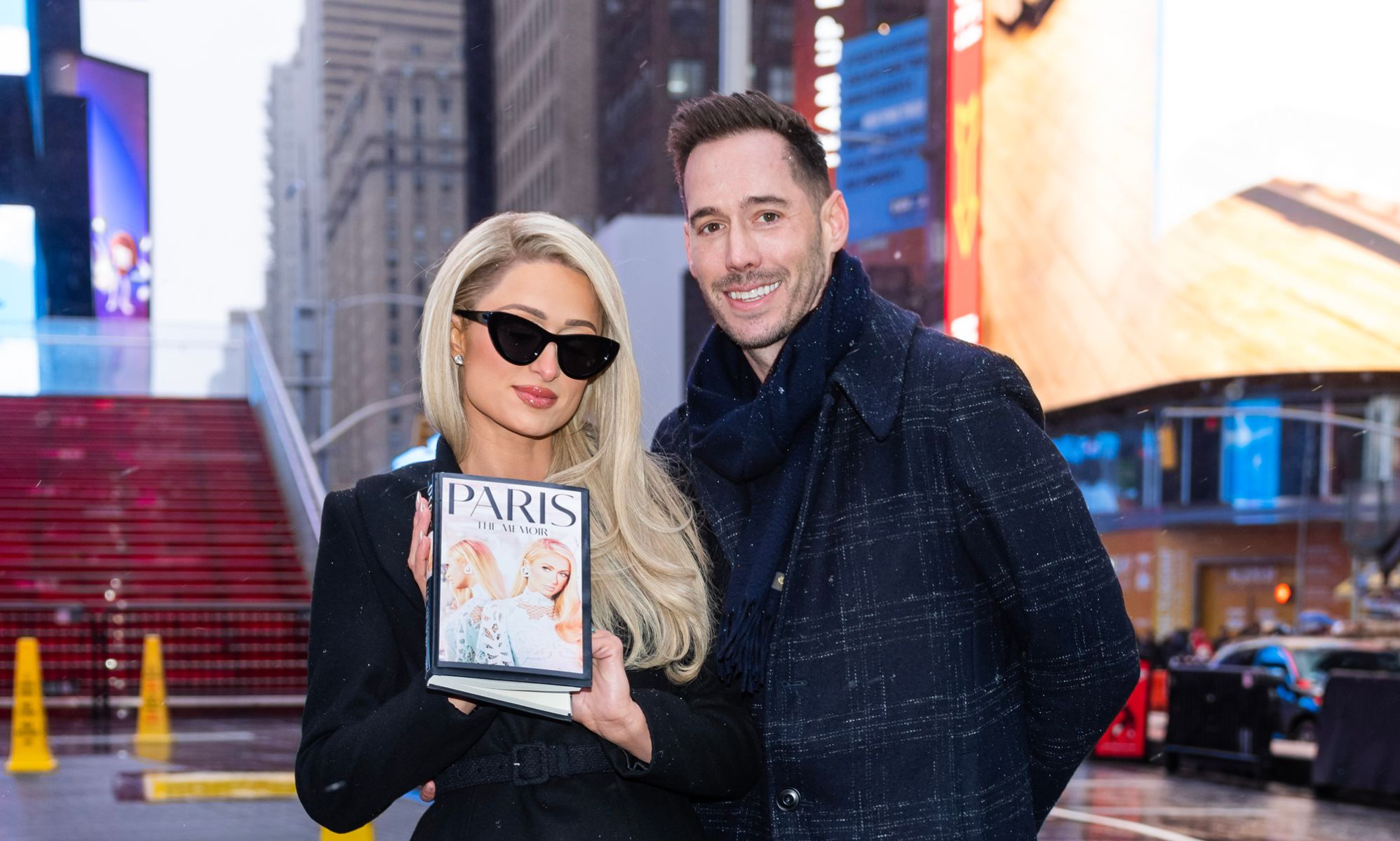 Paris Hilton and Husband Carter Reum promote Paris: The Memoir in New York