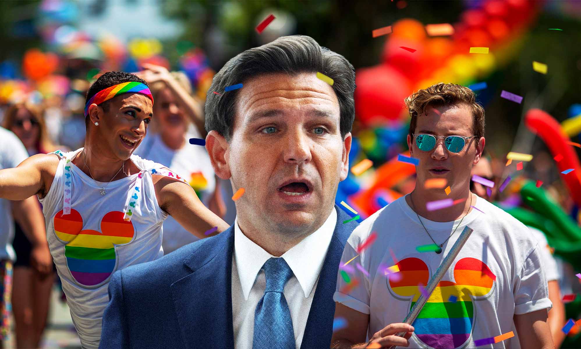 Florida board picked by Ron DeSantis countersues Disney as feud escalates and queer people suffer