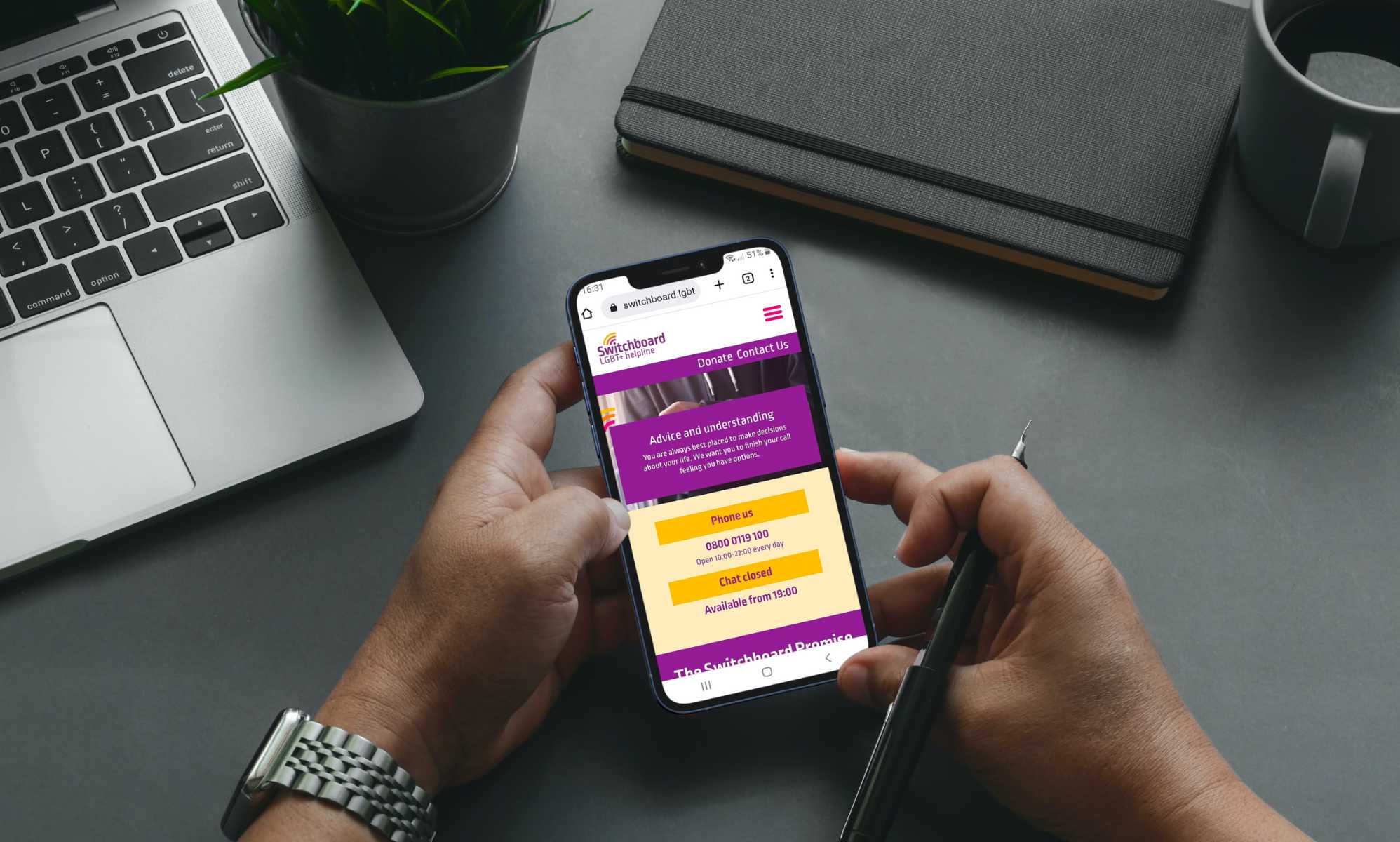 Switchboard LGBT+ sees helpline calls surge amid cost of living crisis and rise in anti-LGBTQ+ hate