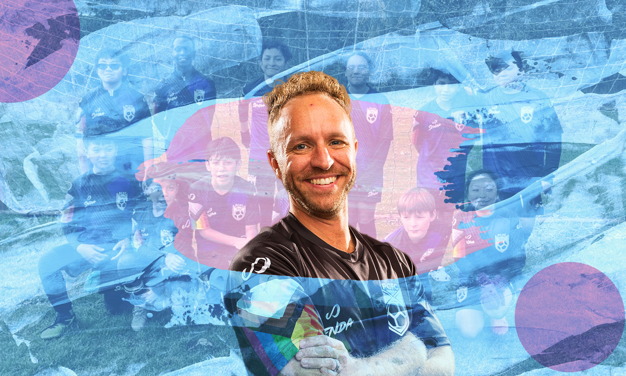 Trans football coach explains how sports can be the 'light at the end of the tunnel'