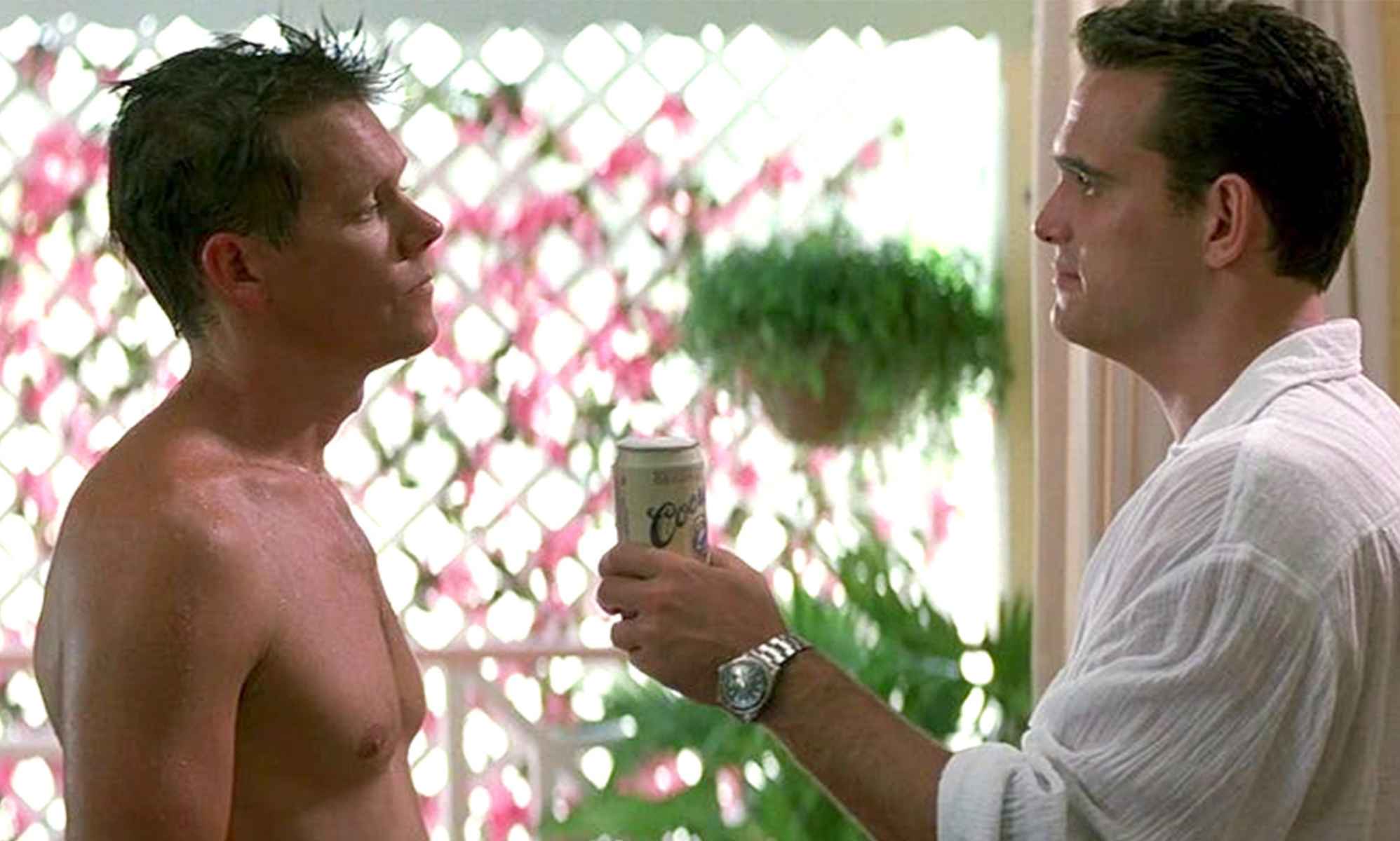 Wild Things nearly featured a very steamy sex scene between Matt Dillon and Kevin Bacon