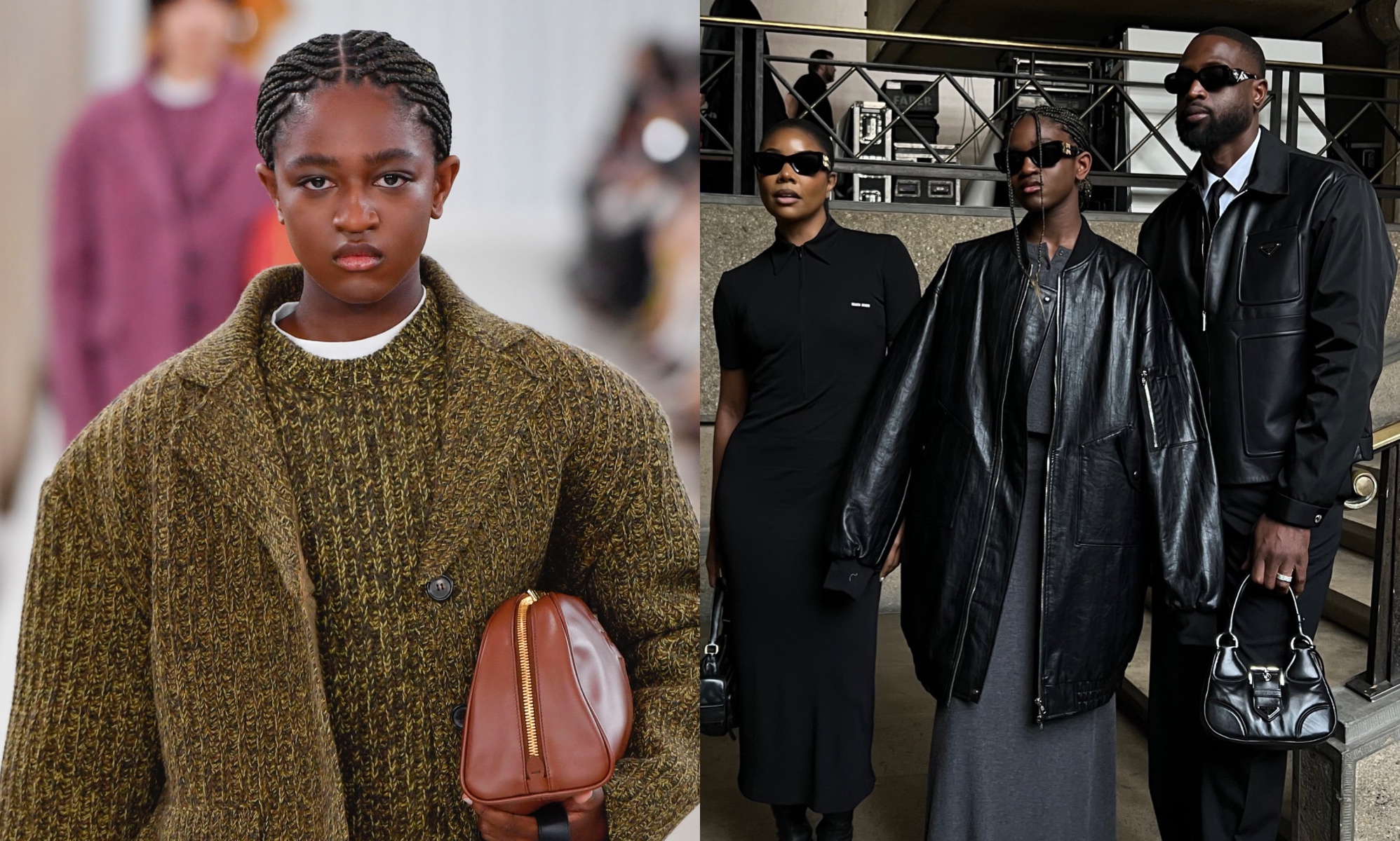 Dwyane Wade and Gabrielle Union celebrate daughter Zaya's runway debut: 'Just an icon living'