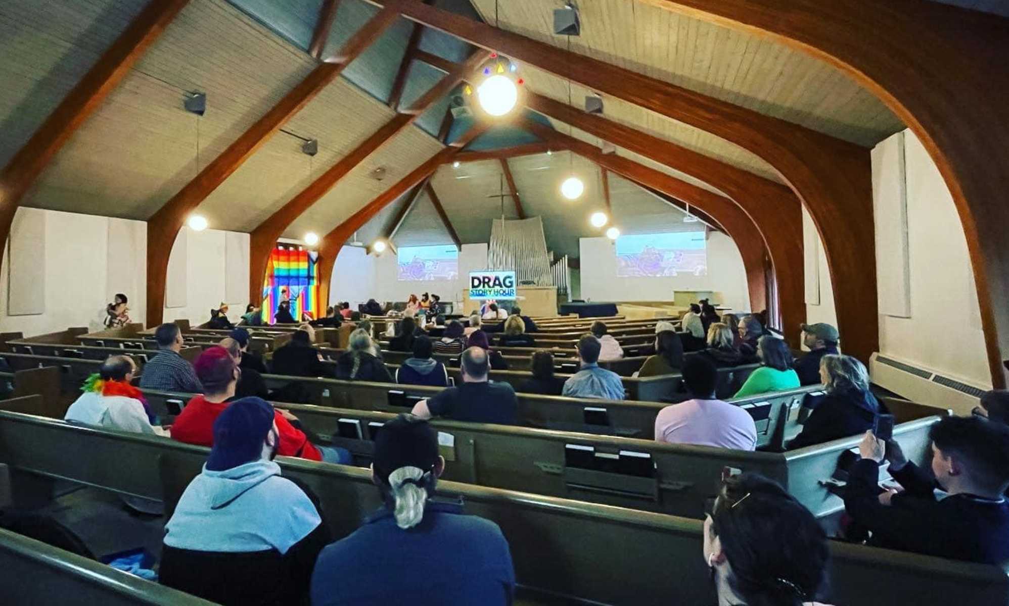 Community Church of Chesterland drag event