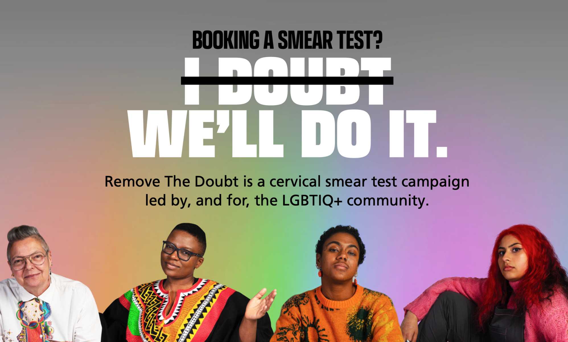 Trans-inclusive cervical cancer campaign defies anti-LGBTQ+ hate: 'We deserve to be screened'
