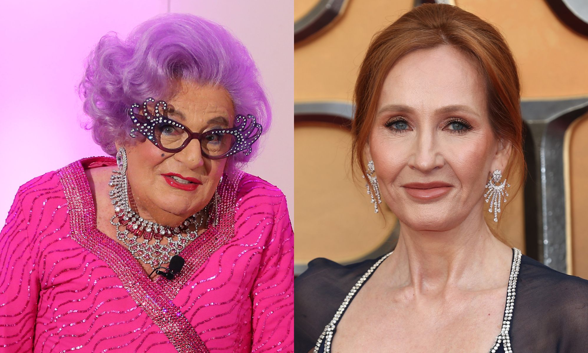 Dame Edna star Barry Humphries backed JK Rowling over trans views, leaked email shows