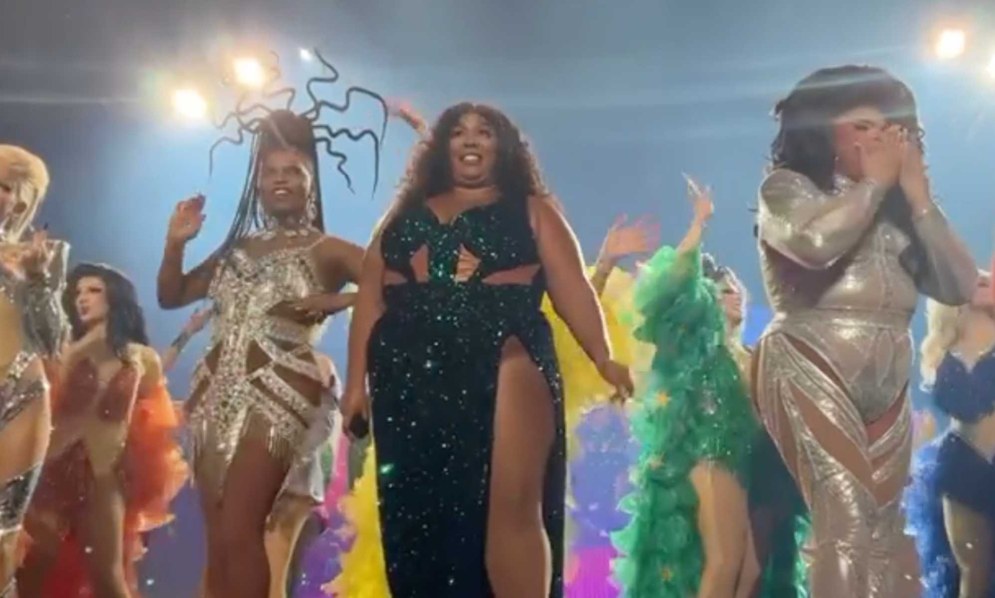 Lizzo defies Tennessee drag ban with help from iconic RuPaul's Drag Race alumni