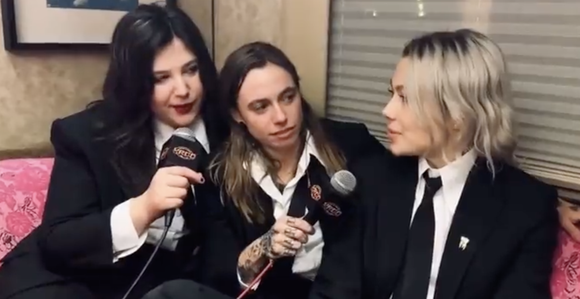 Lucy Dacus, Julien Baker and Phoebe Bridgers who make up boygenius