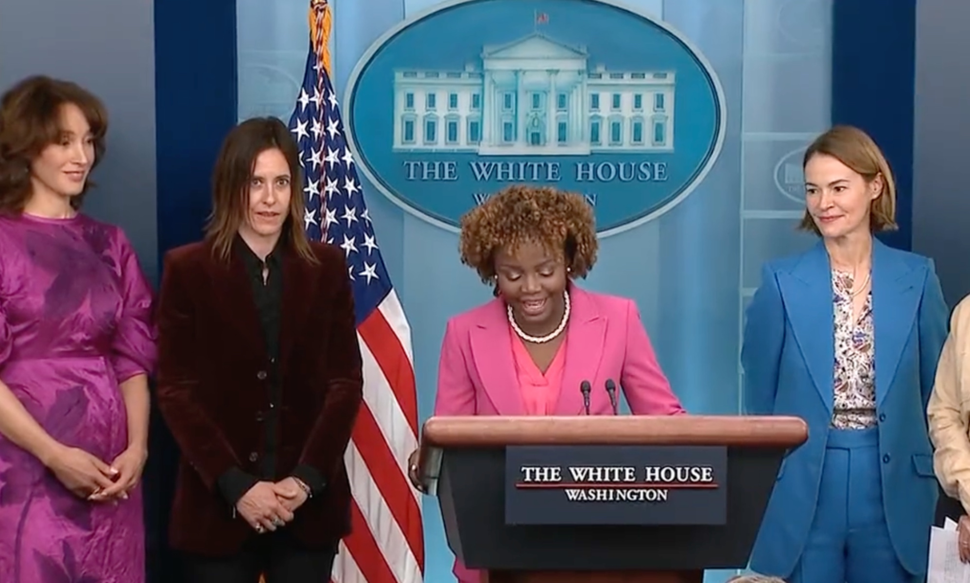 The L Word cast marked Lesbian Visibility Week with historic White House visit: 'We see you'