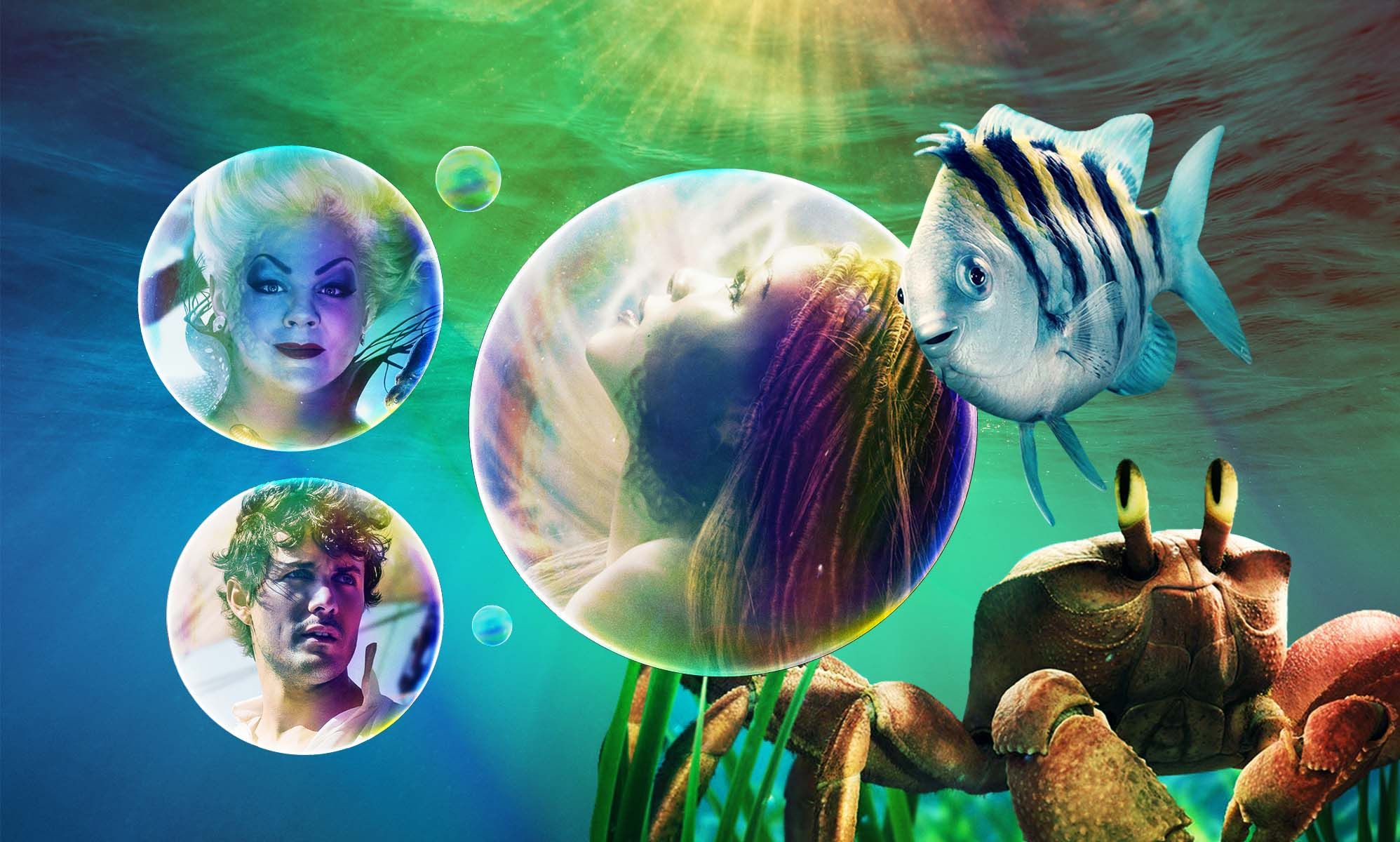 The Little Mermaid characters ranked by how much fun they'd be at a gay bar