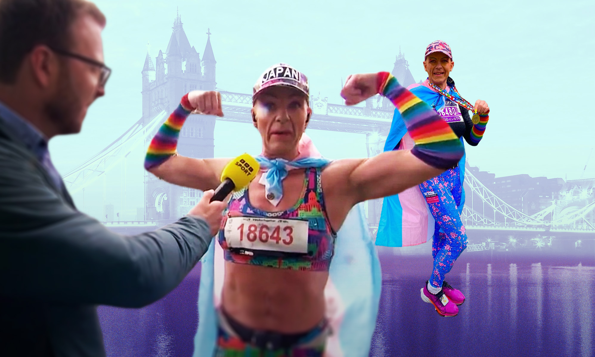 Bigots are raging because a trans woman ran in London Marathon. She came 6160th