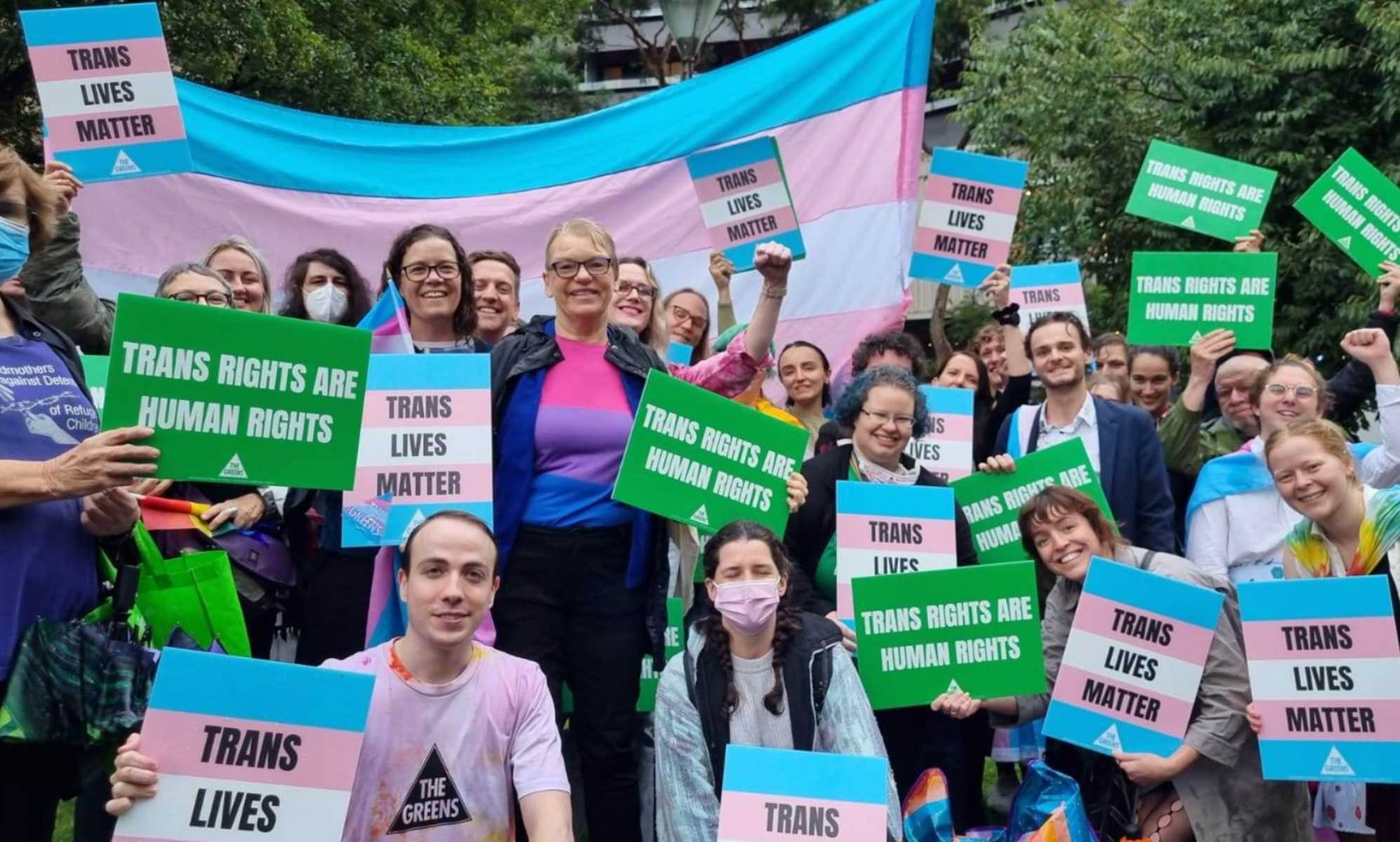 Australian party's improved policy aims to tackle transphobia in battle against trans 'vilification'