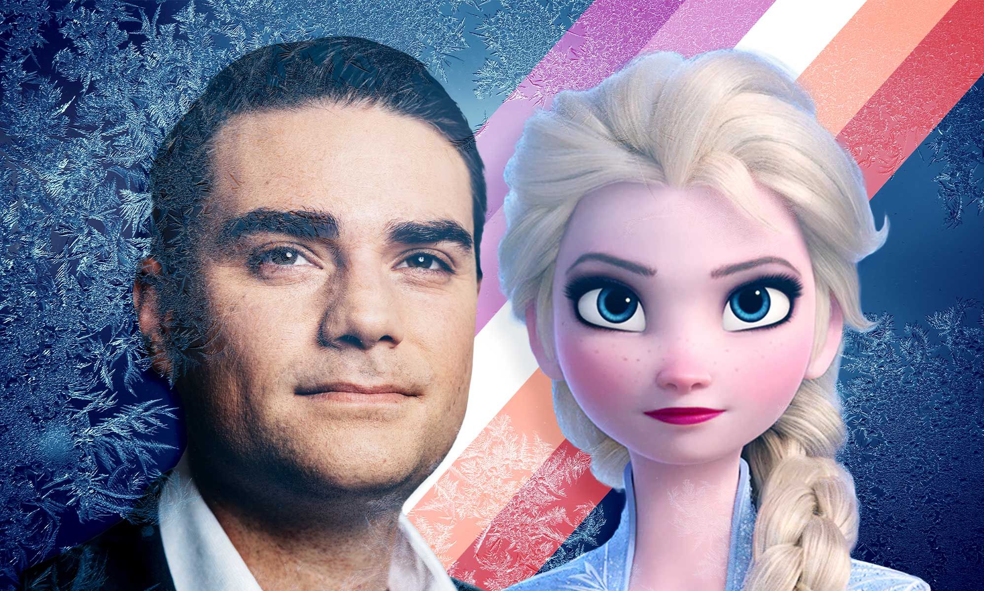 Literal snowflake Ben Shaprio is raging over Frozen's Elsa possibly coming out as a lesbian