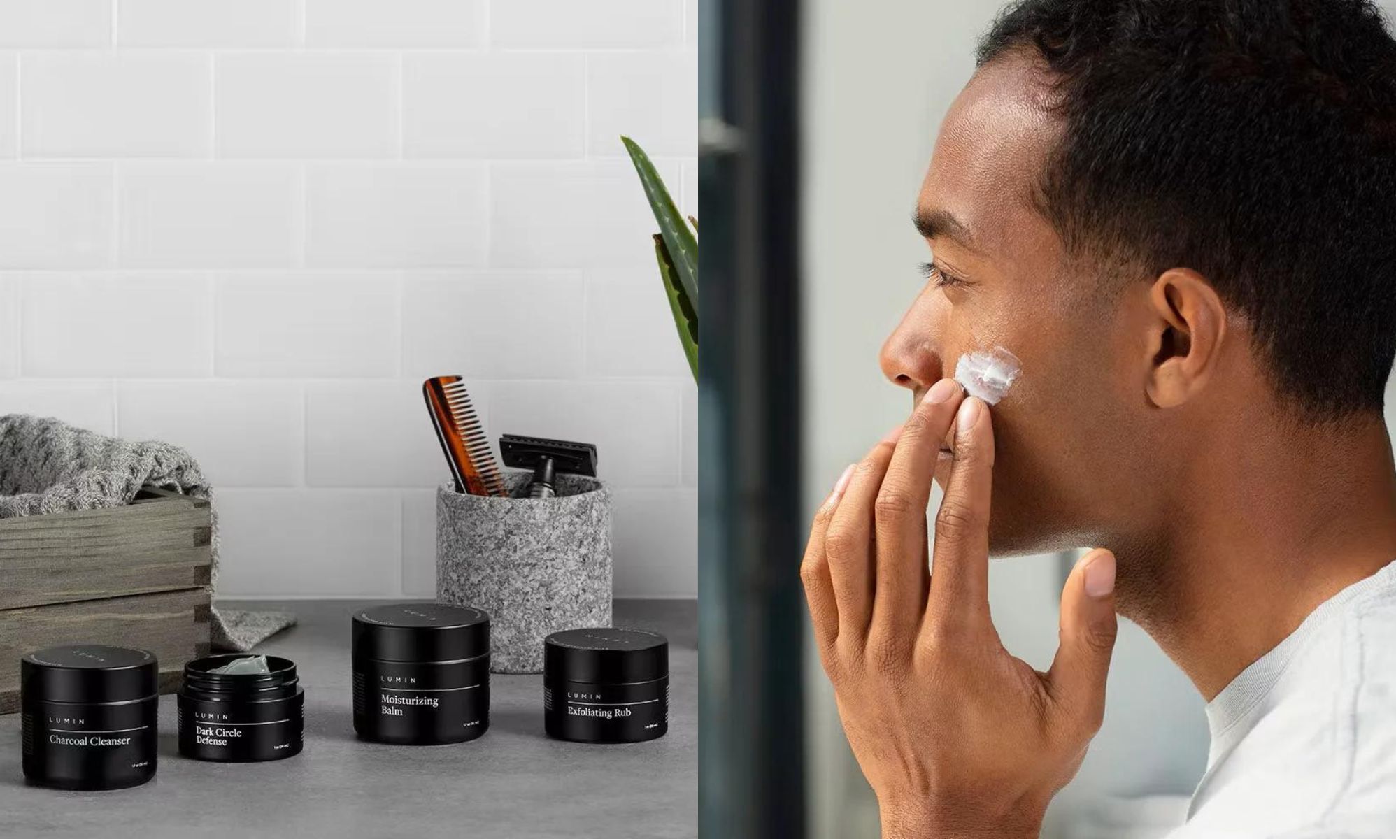 Lumin is the skincare brand that's home to a 'short and sweet' daily routine kit