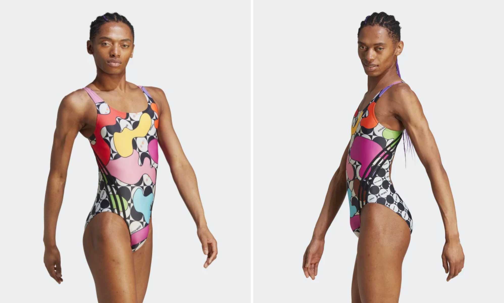 Bigots are, unsurprisingly, losing their minds over Adidas' new trans-inclusive swimwear