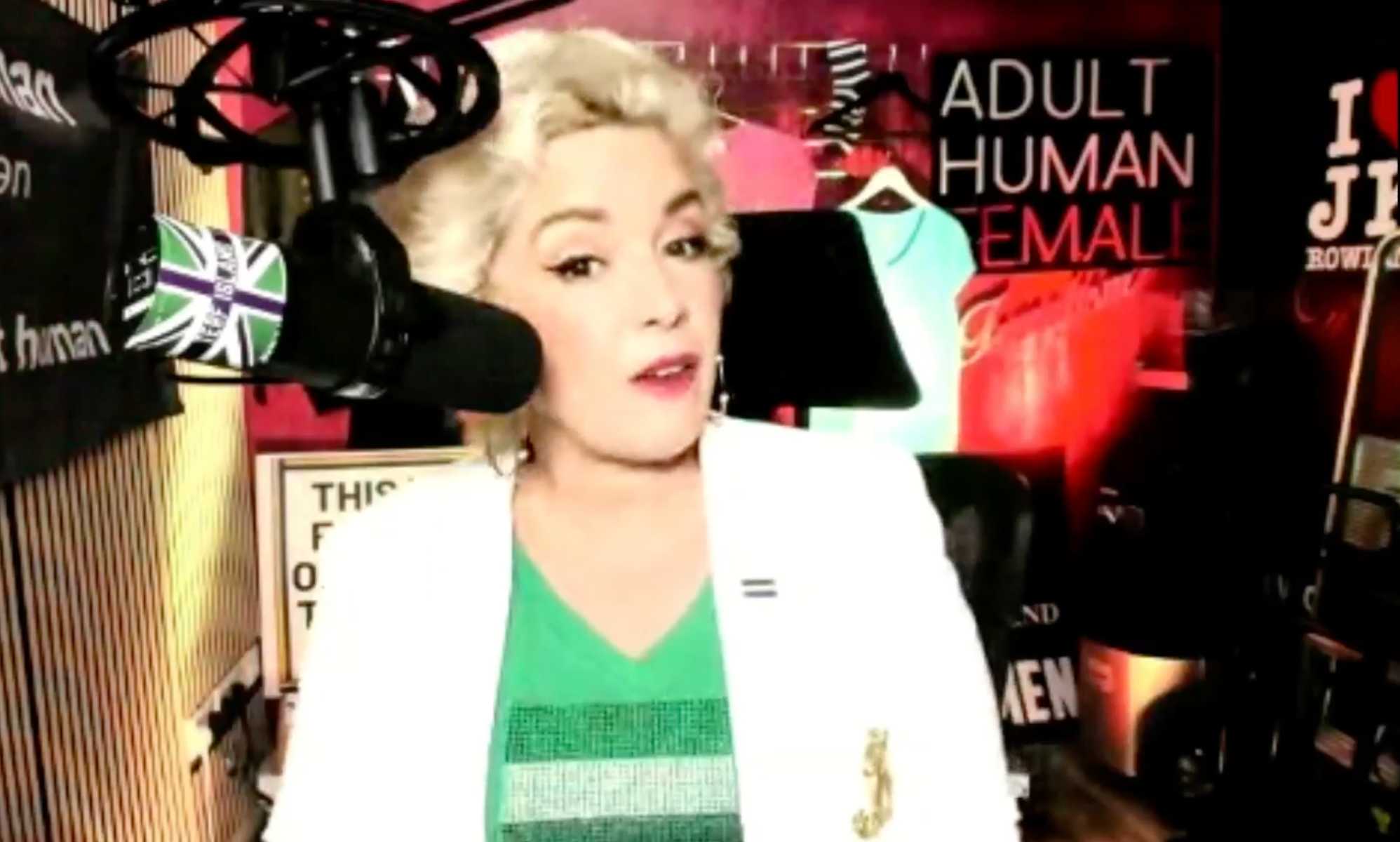 Posie Parker temporarily banned from YouTube for hate speech violation