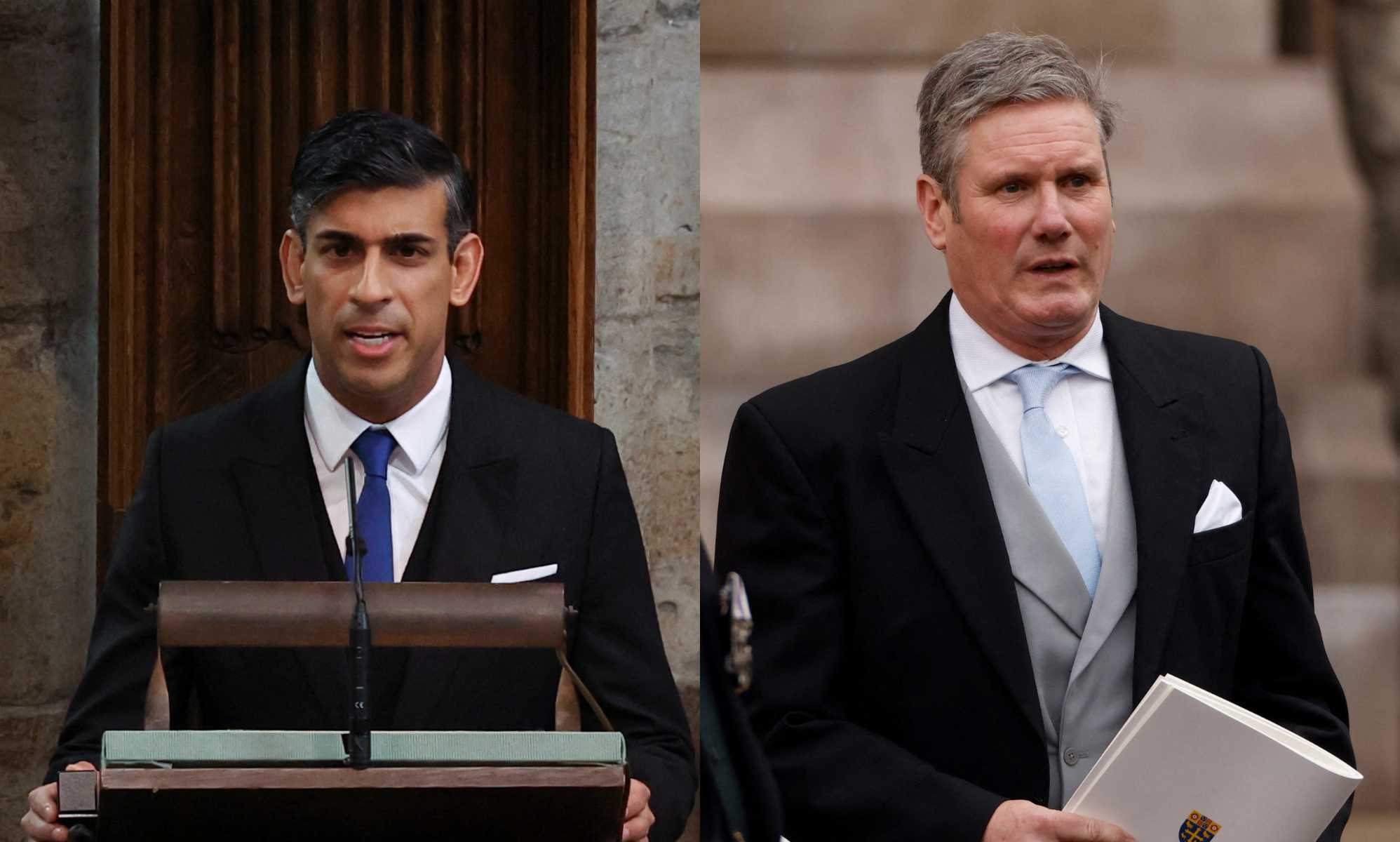 Sunak and Starmer criticise decision to stop Zelenskyy speaking at Eurovision grand final