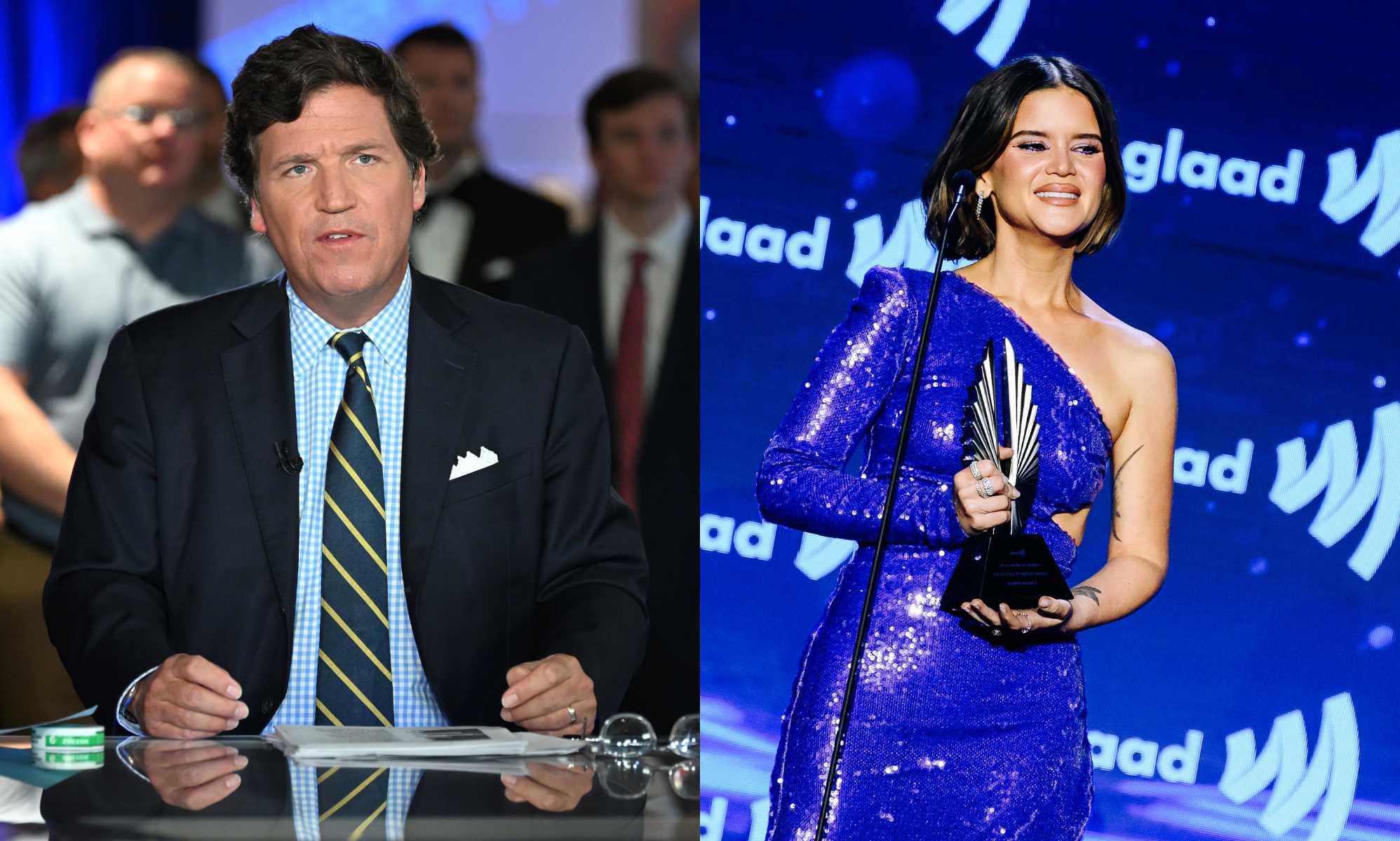Tucker Carlson needs some ice for Maren Morris’ GLAAD Awards burn: ‘I would never insult the recently unemployed’