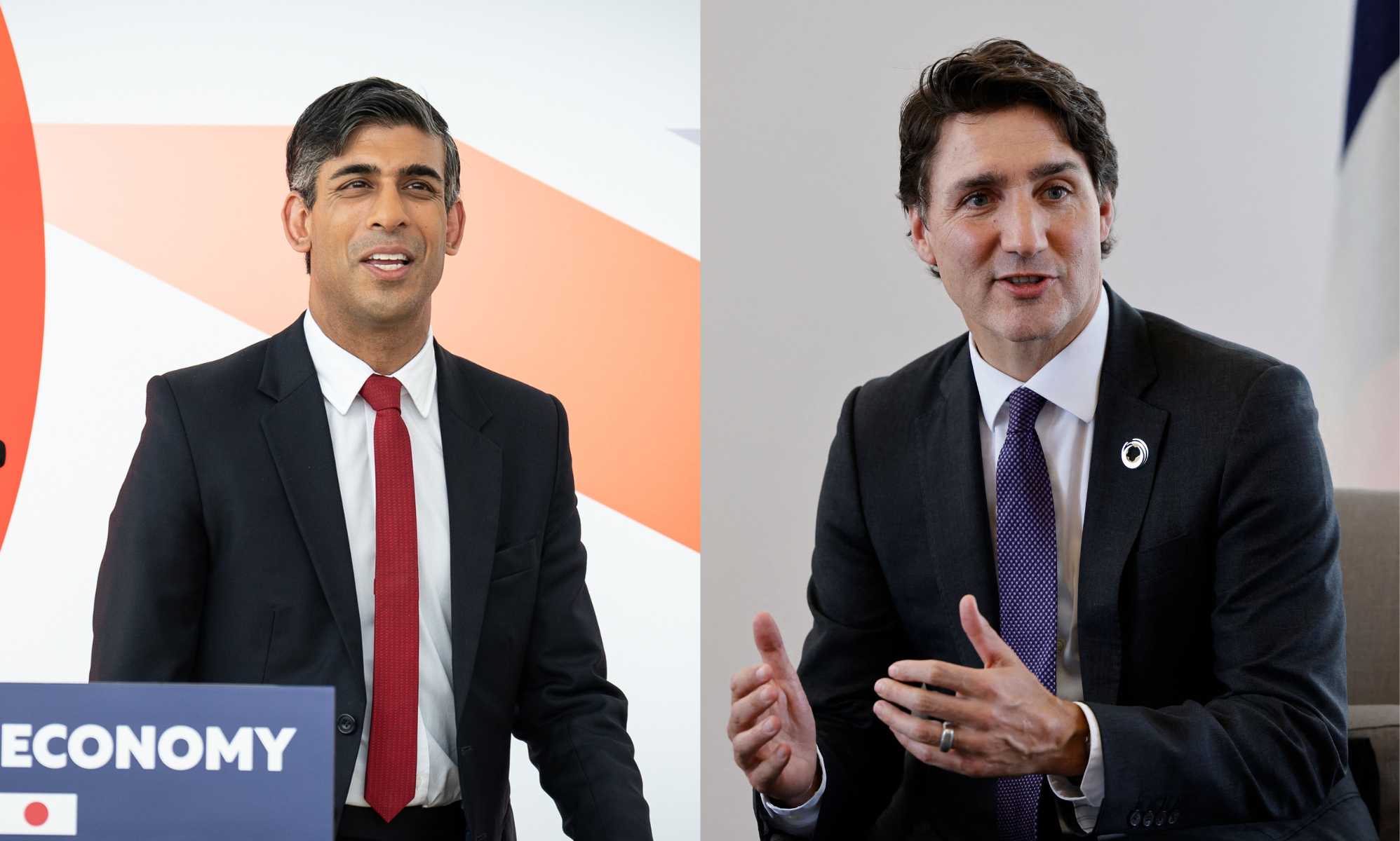 Rishi Sunak told to take a leaf out of Justin Trudeau's book and champion LGBTQ+ rights at G7 summit
