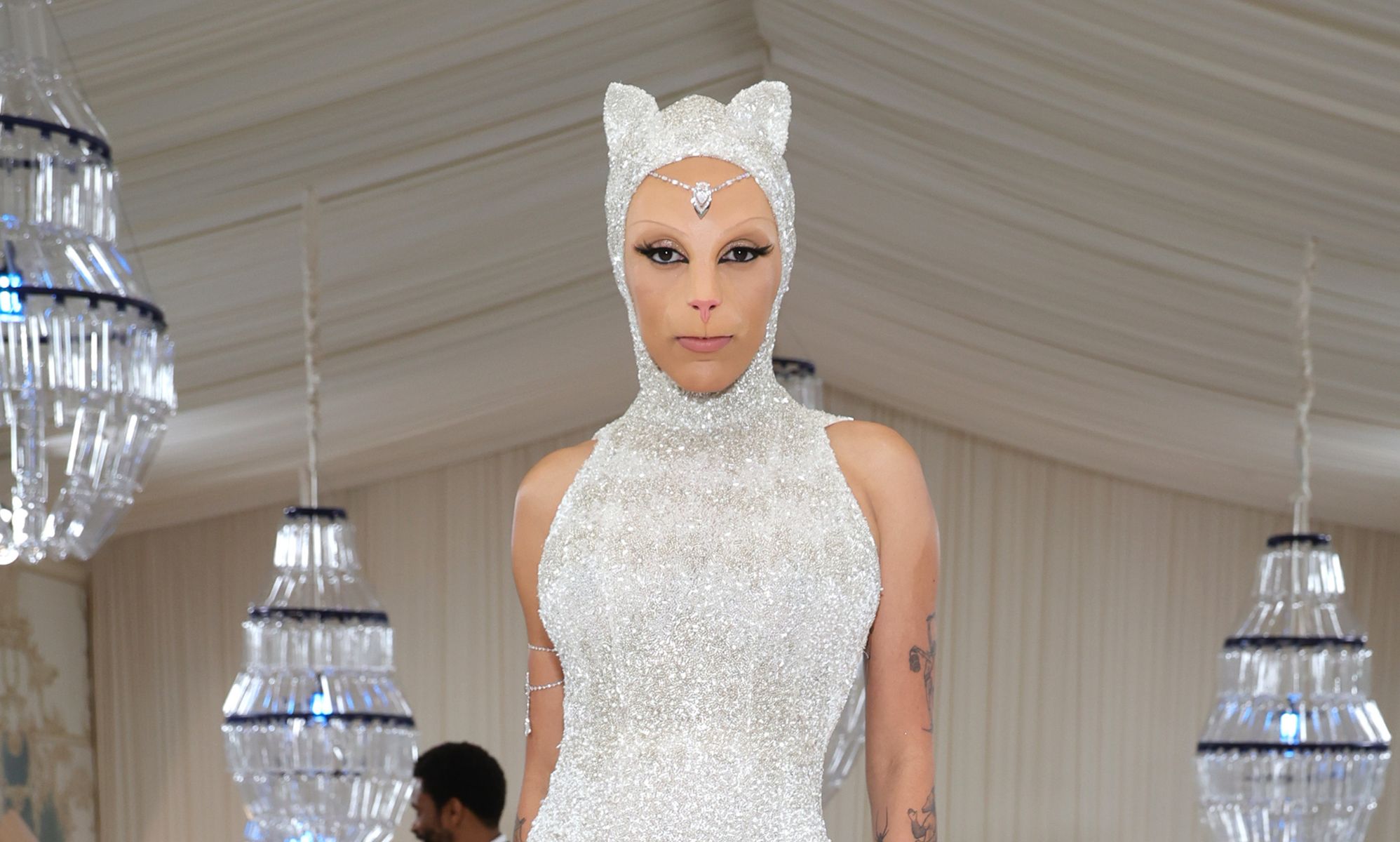 Met Gala 2023: Doja Cat wins the red carpet by giving interviews as Karl Lagerfeld's cat Choupette
