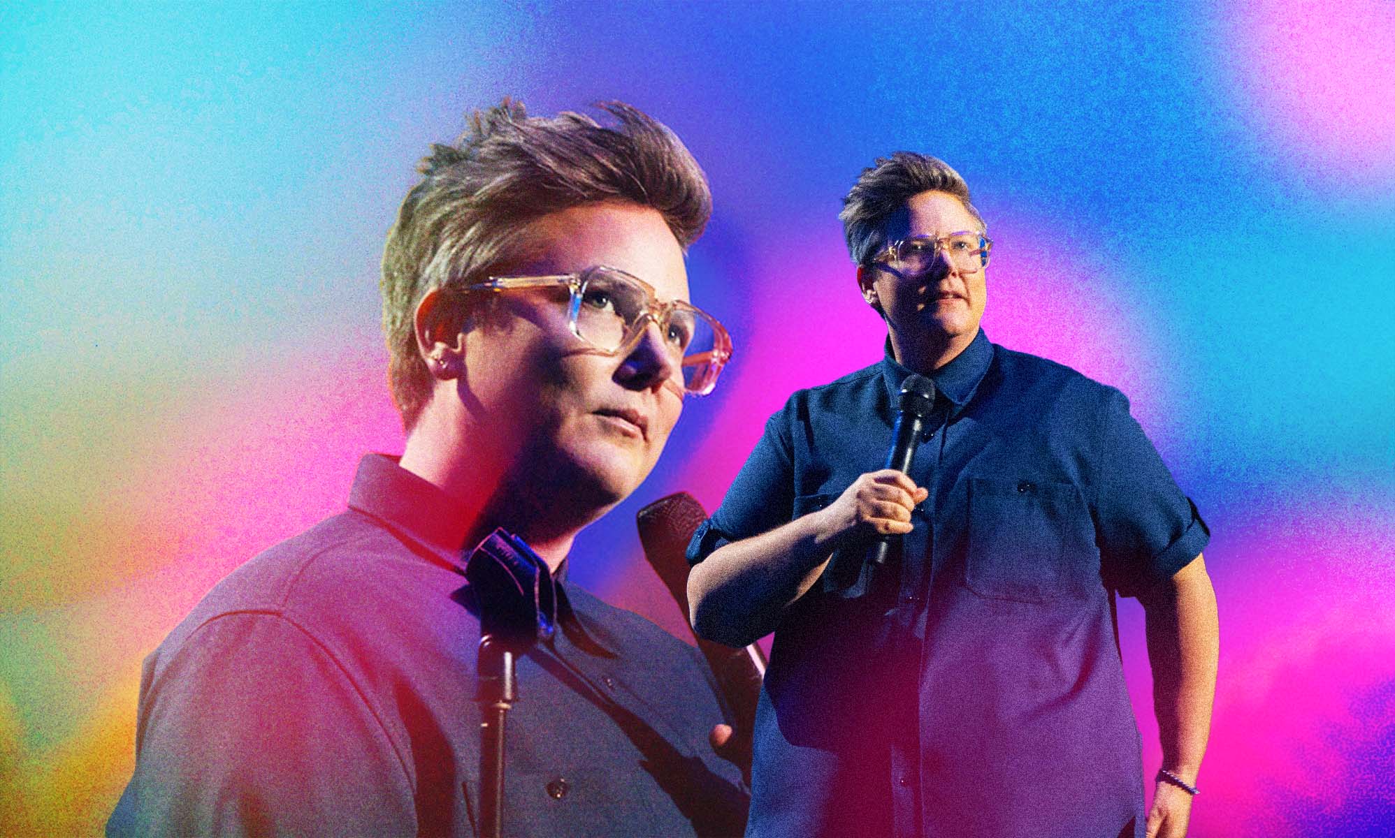 Hannah Gadsby in new Netflix show, Something Special. (Netflix)