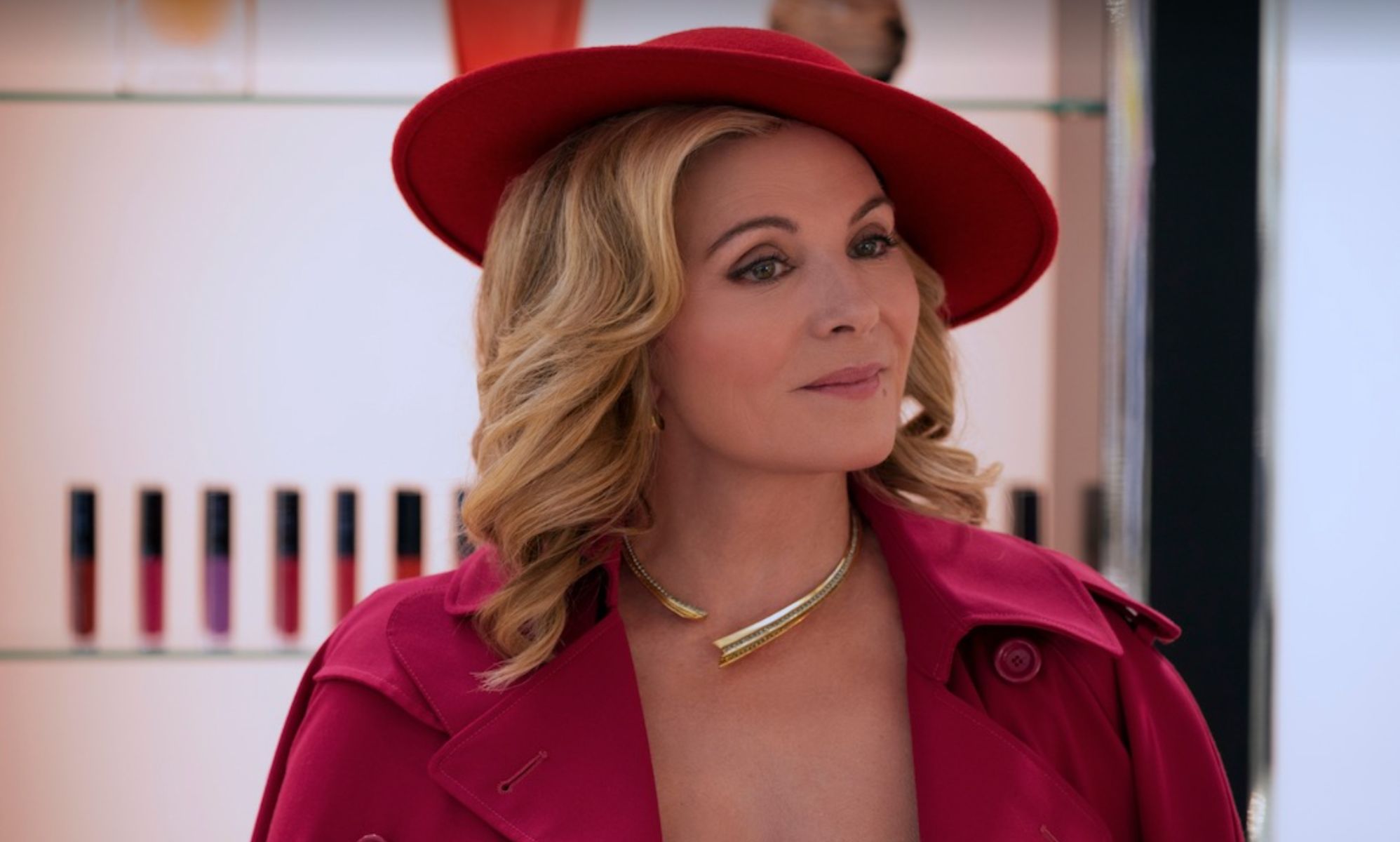 Kim Cattrall as Kim Cattrall as make-up mogul and beauty brand CEO Madolyn Addison in Netflix