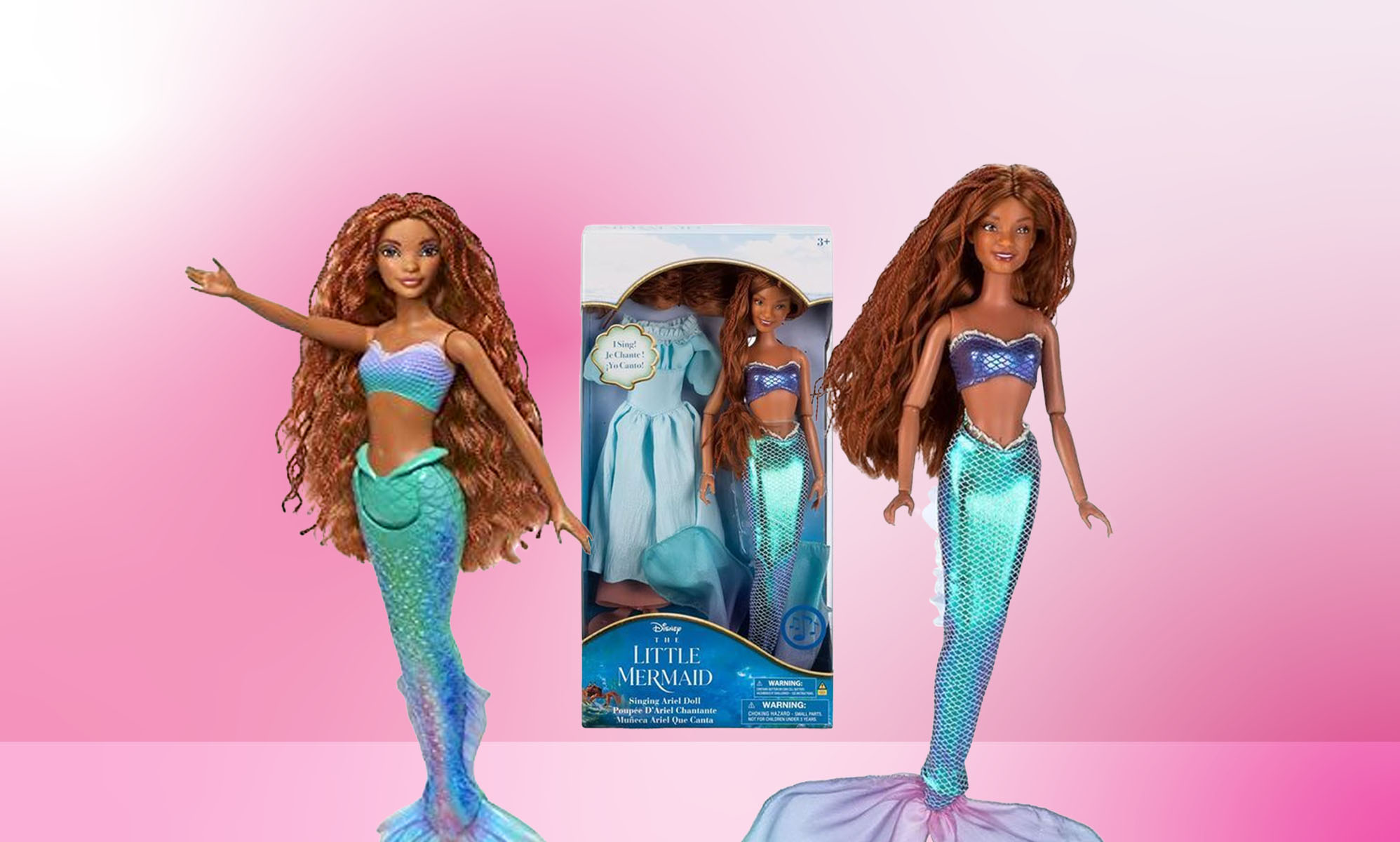 The Little Mermaid fans are praising the 'historical' dolls of Halle Bailey as Ariel